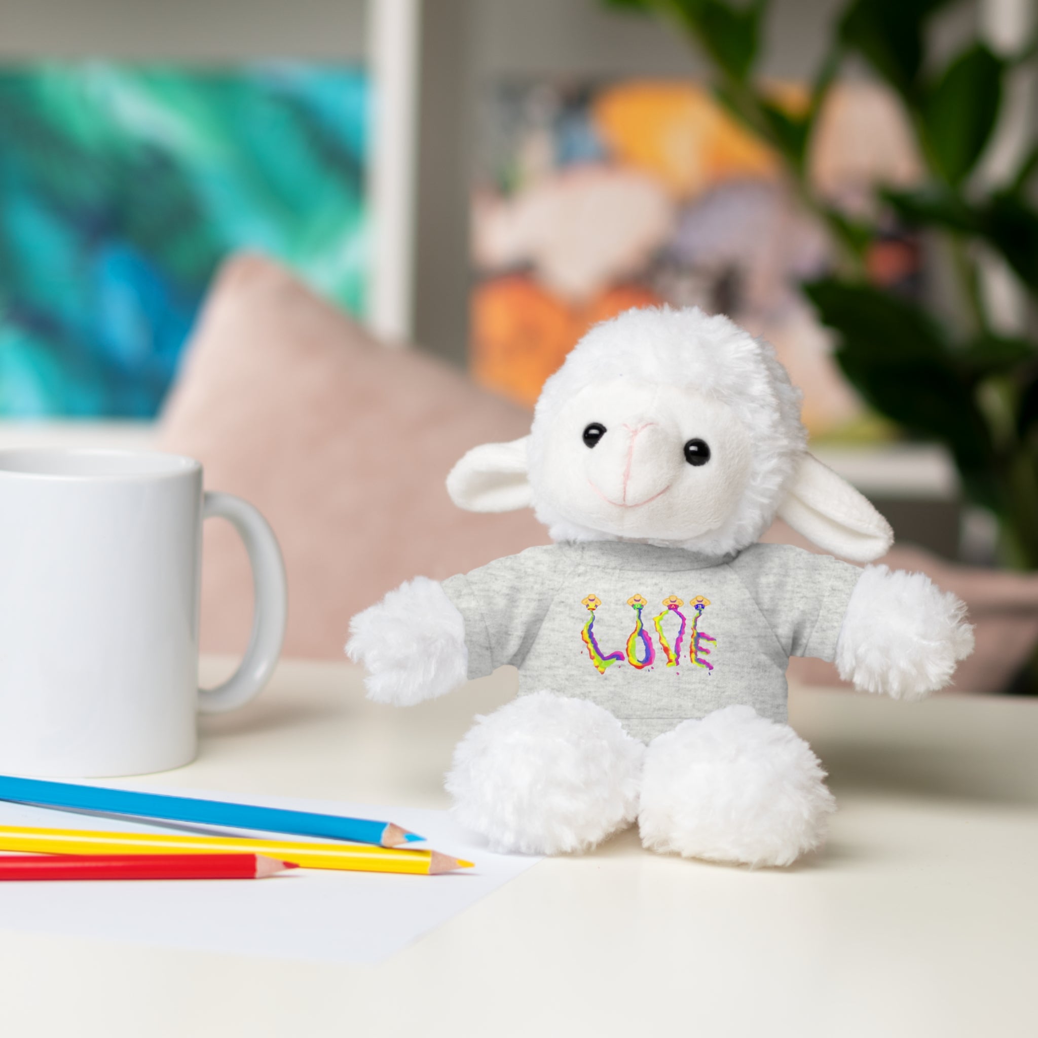 Loveable Stuffed Animals with a Love Tee by Studio Blitz