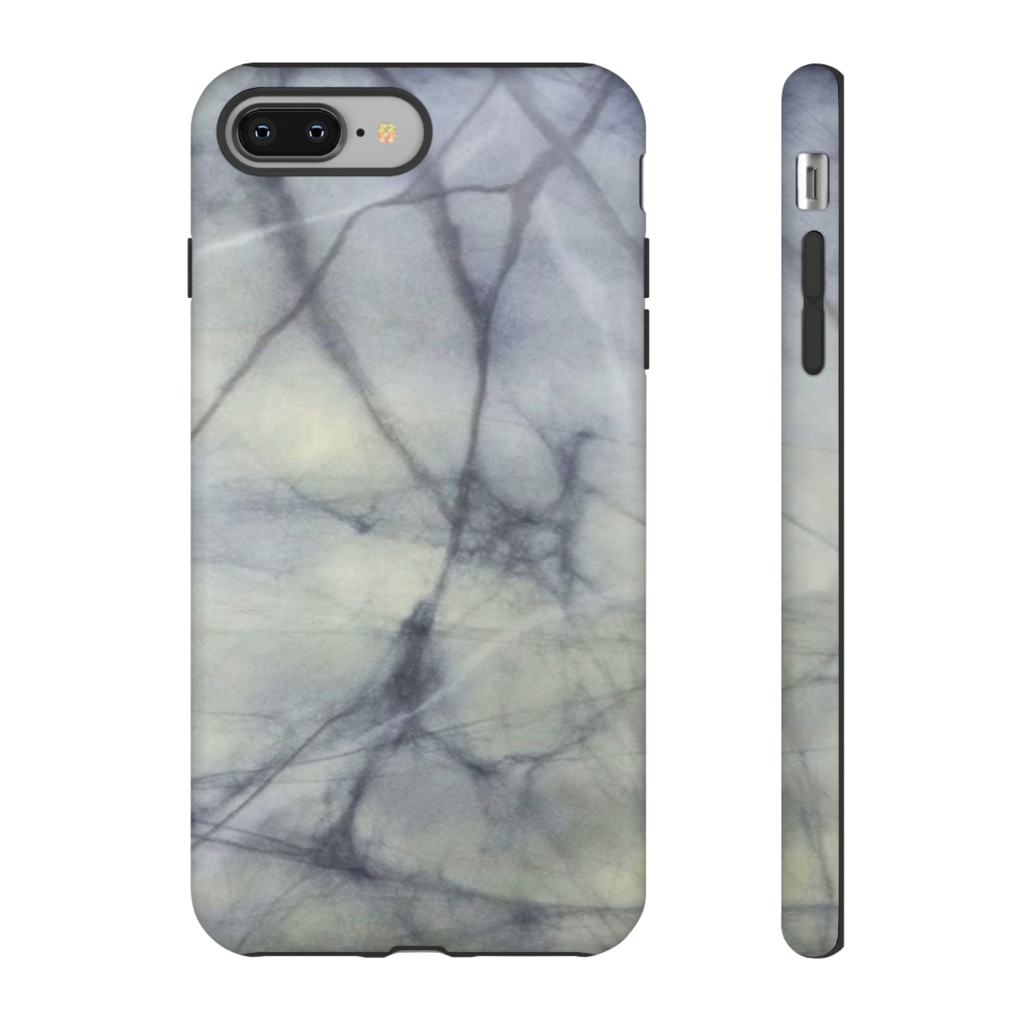 Phone Case, Eye-catching White Marble Look Tough Case by Studio Blitz