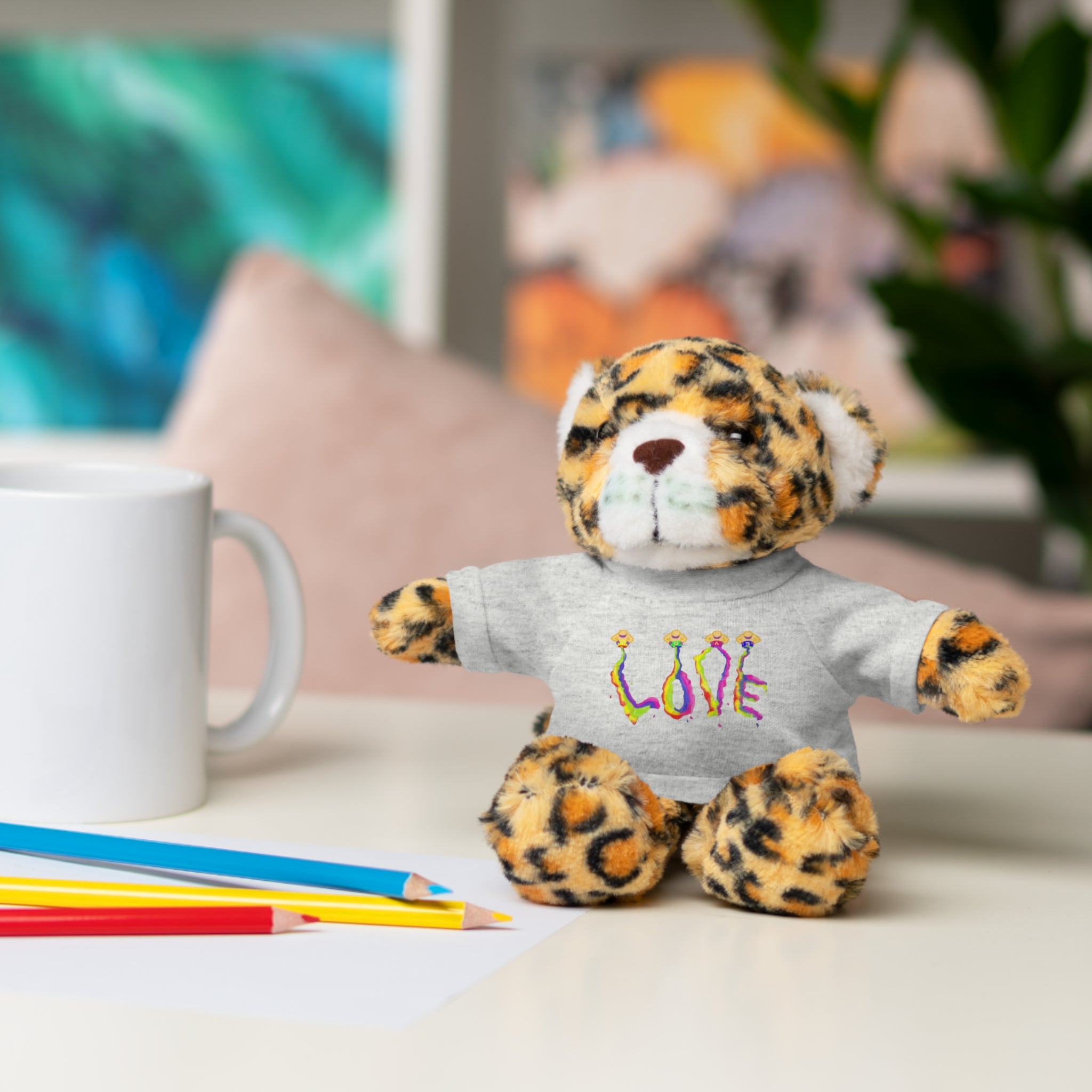 Loveable Stuffed Animals with a Love Tee by Studio Blitz