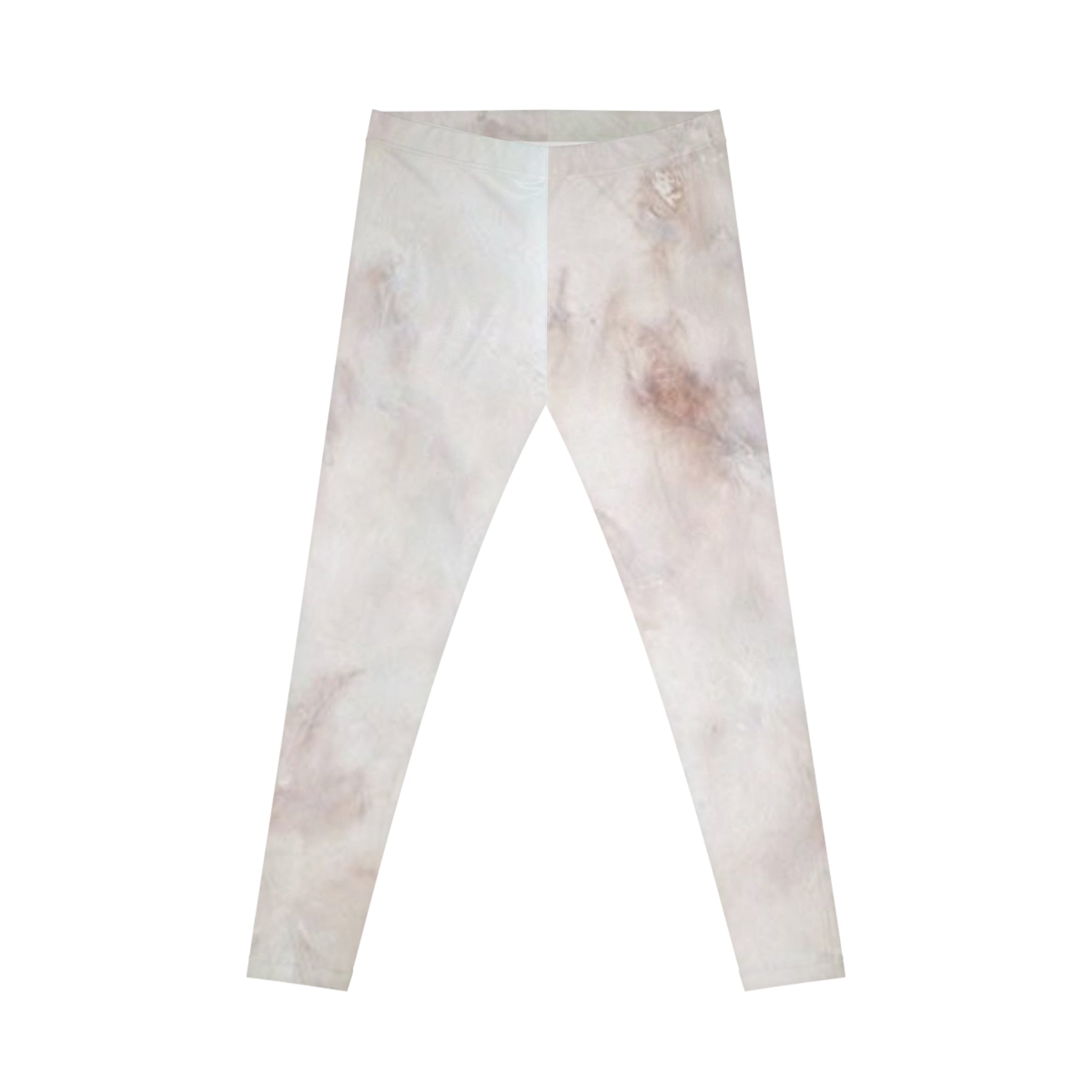 Women's Casual Leggings with In the Pink Abstract Art Design by Studio Blitz|