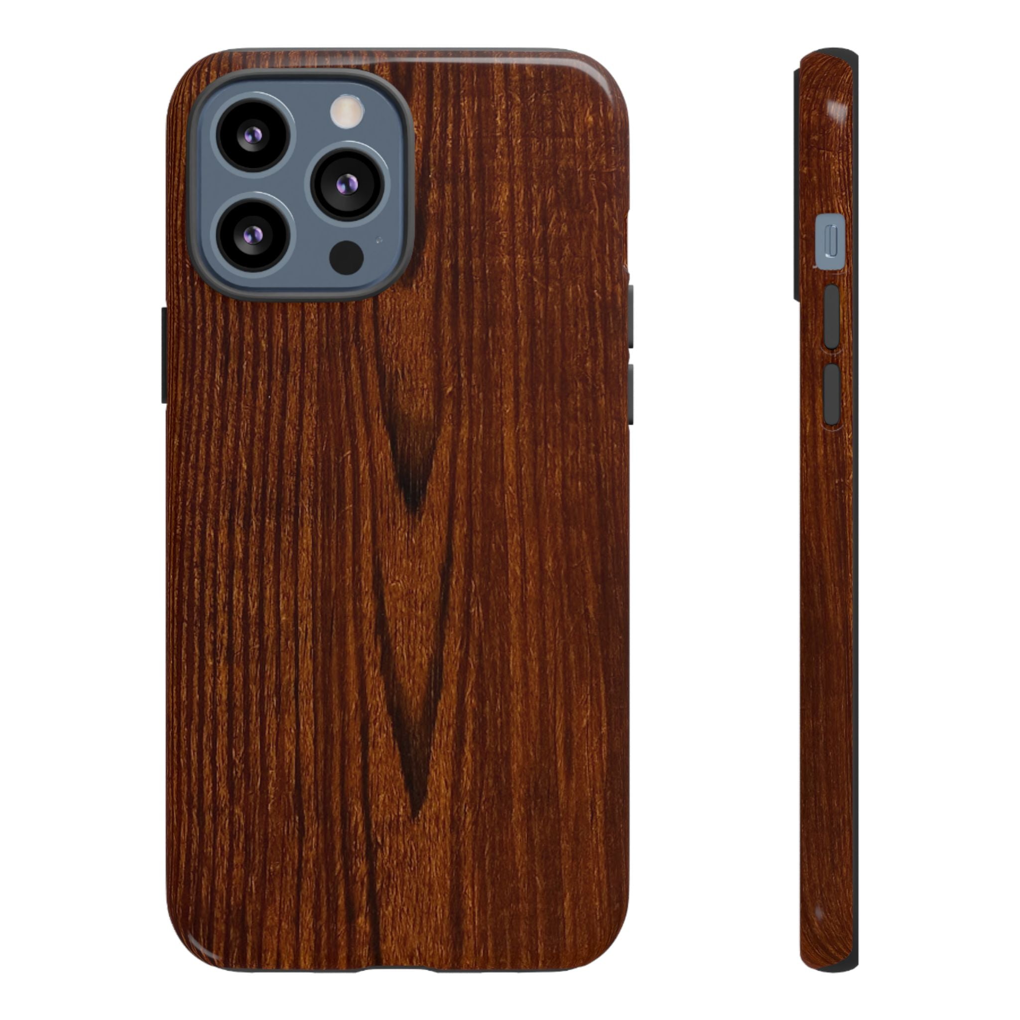 Tough Phone Case in Wooden Design by Studio Blitz