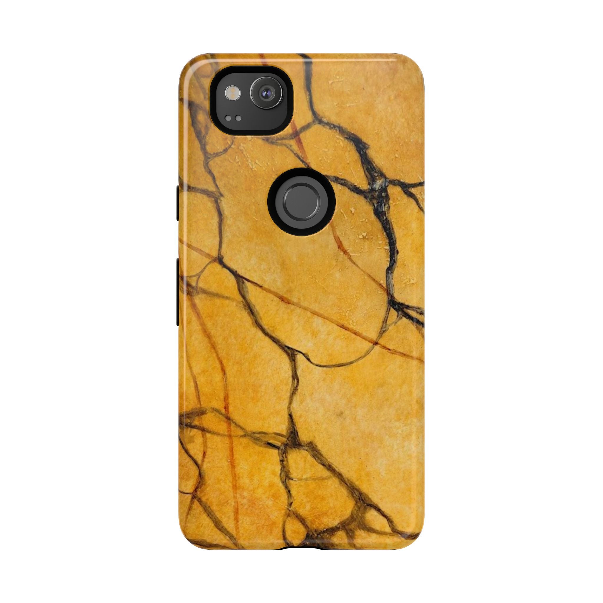 Sexy Gold Marbleized Phone Cases designed by Studio Blitz