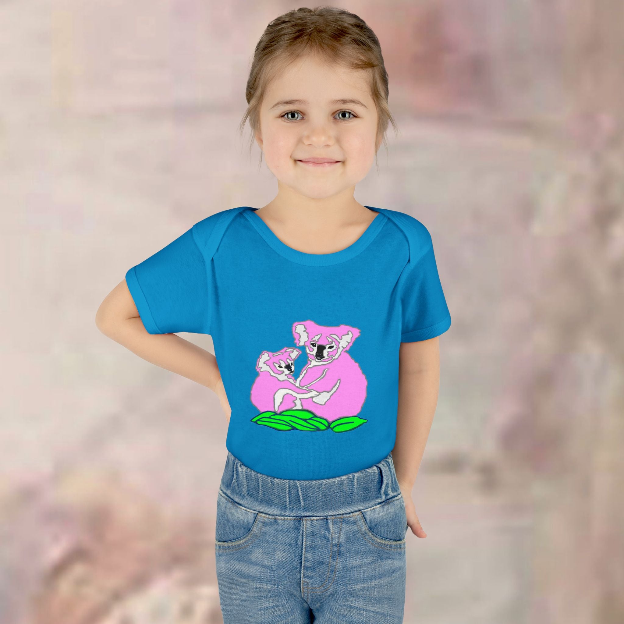 So Cute Pink Koalas designed by Studio Blitz Infant to 24 Mo. Bodysuit