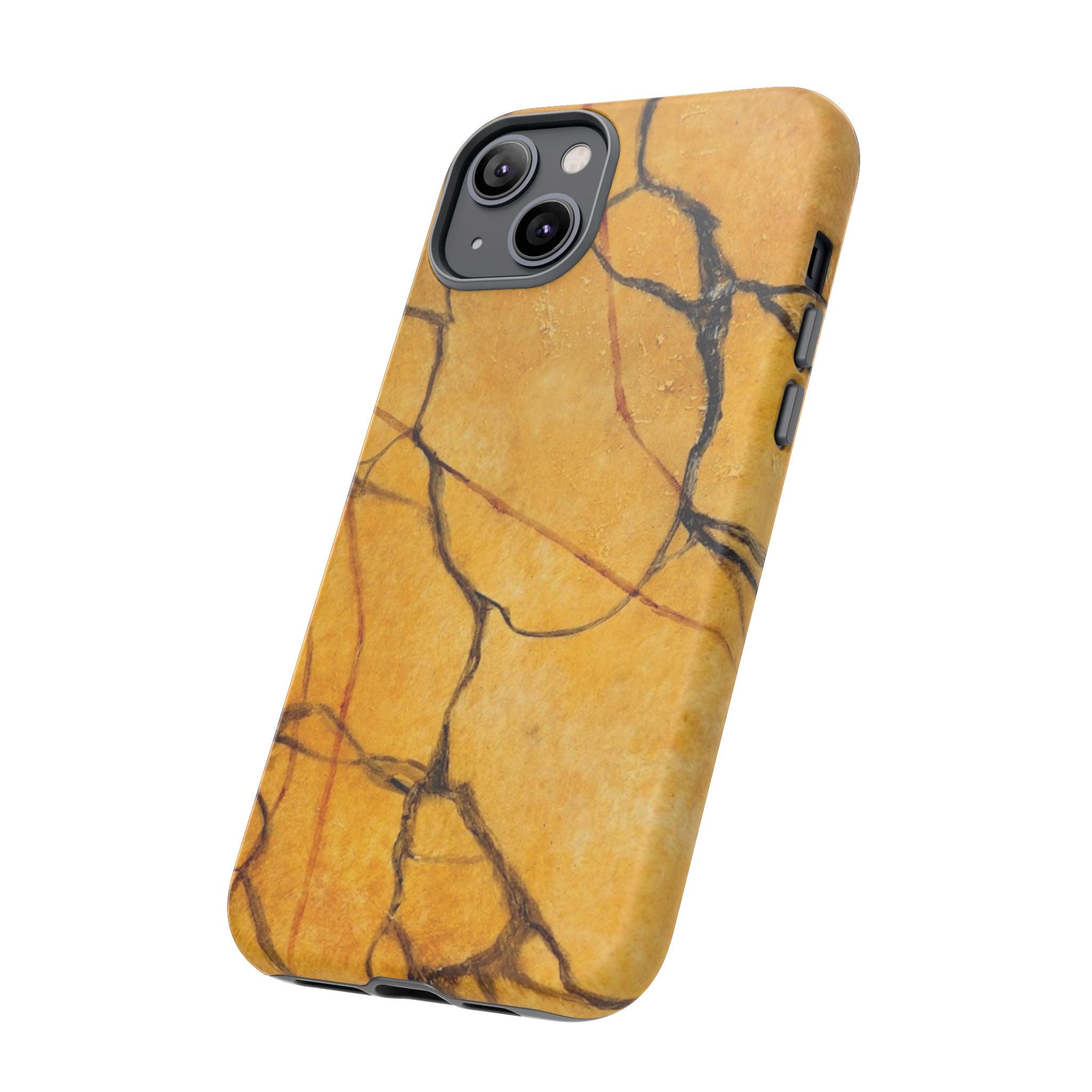 Sexy Gold Marbleized Phone Cases designed by Studio Blitz
