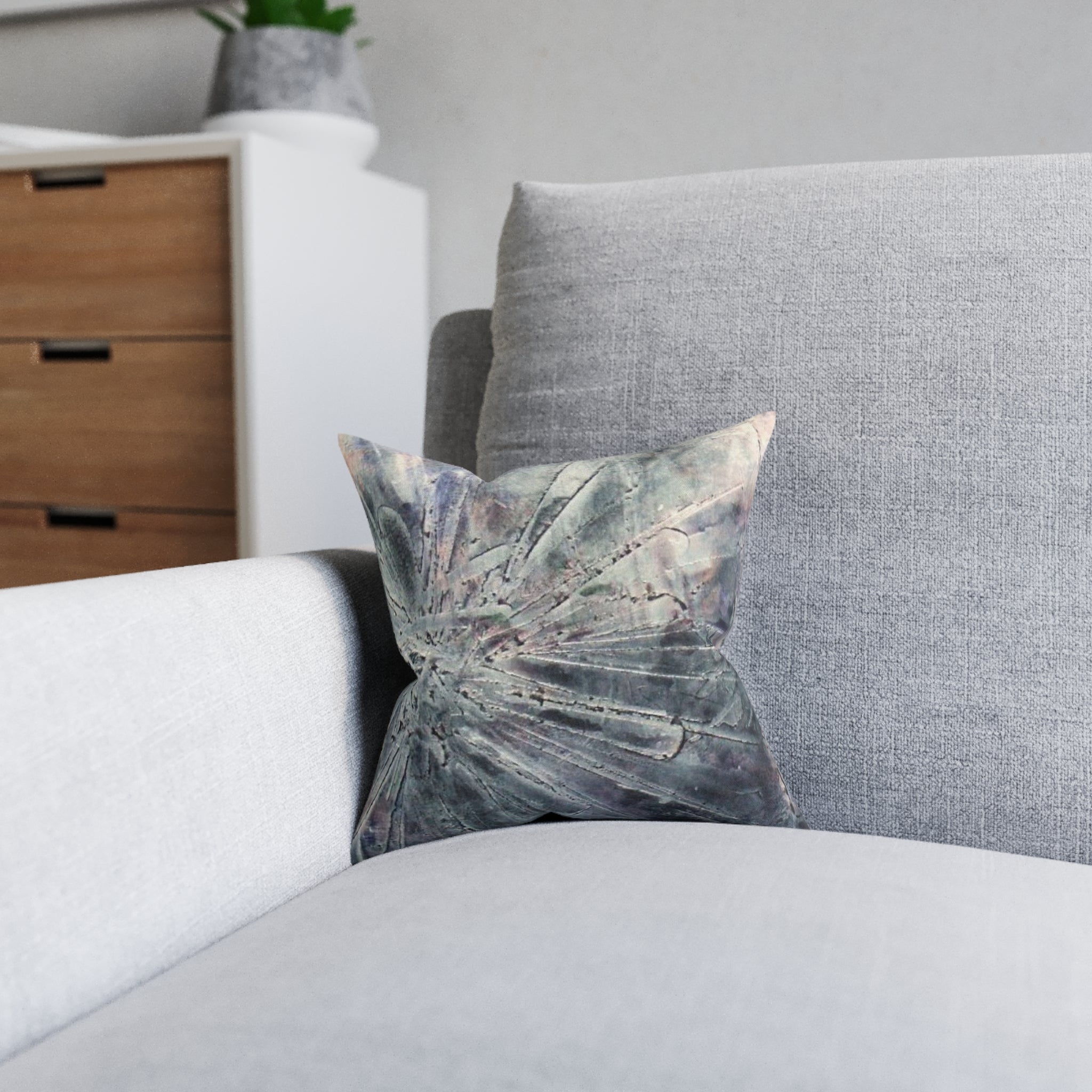 Artistic Square Pillow Designed by Studio Blitz
