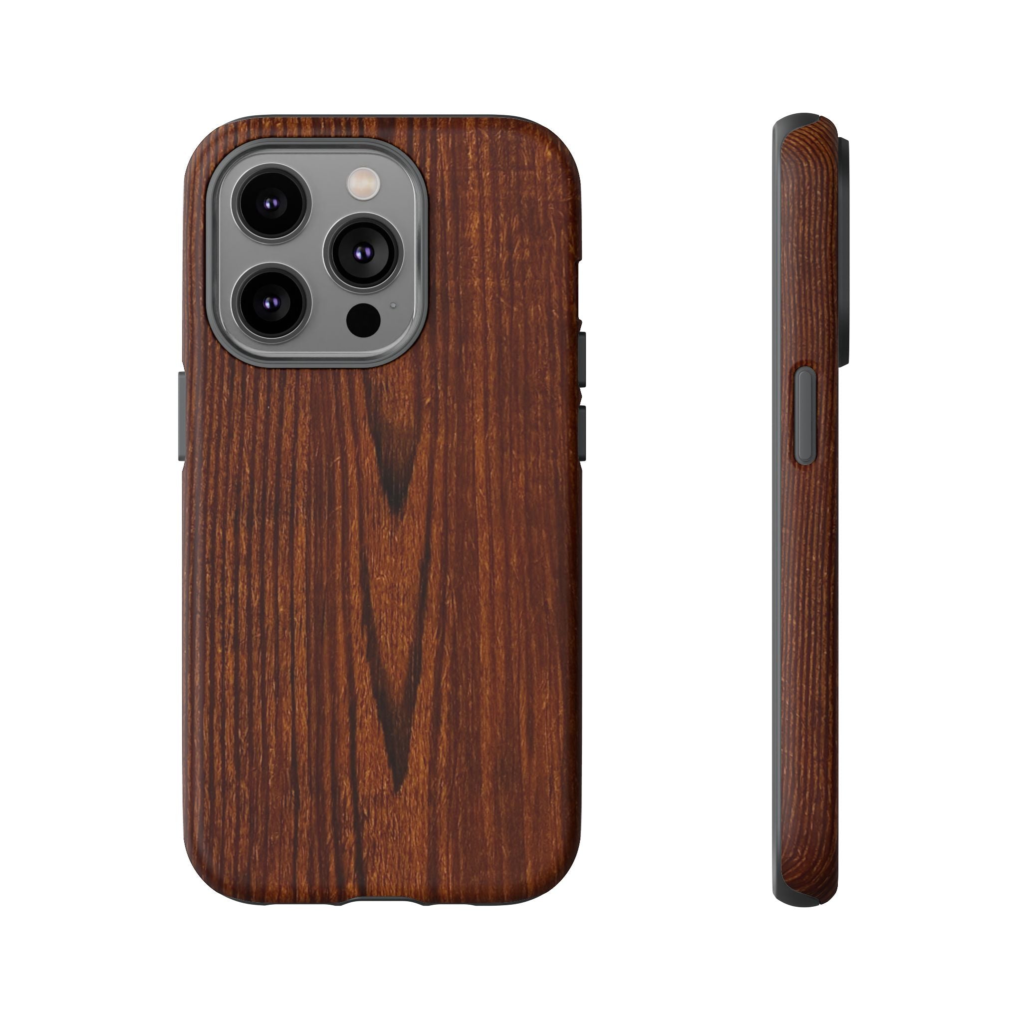 Tough Phone Case in Wooden Design by Studio Blitz