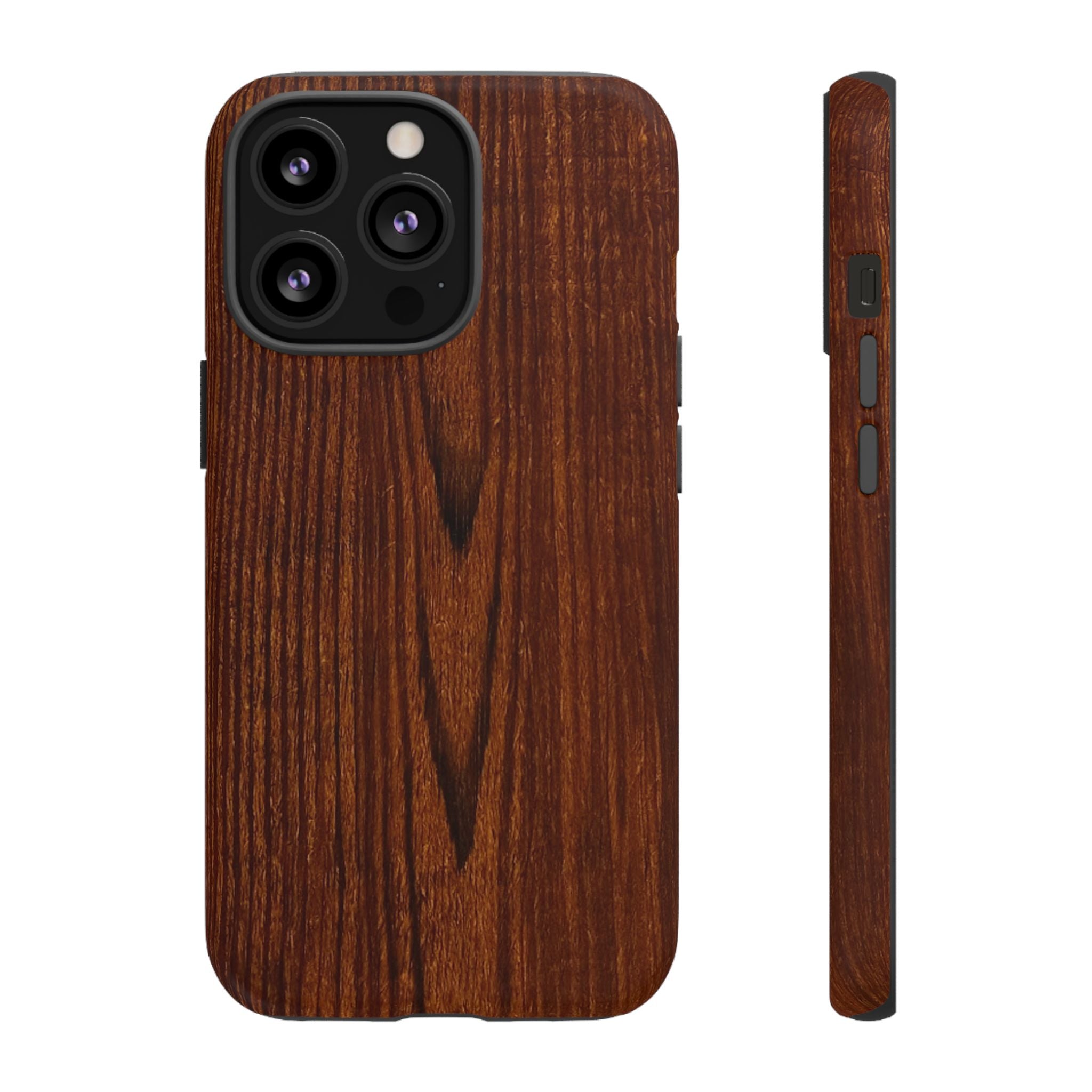 Tough Phone Case in Wooden Design by Studio Blitz