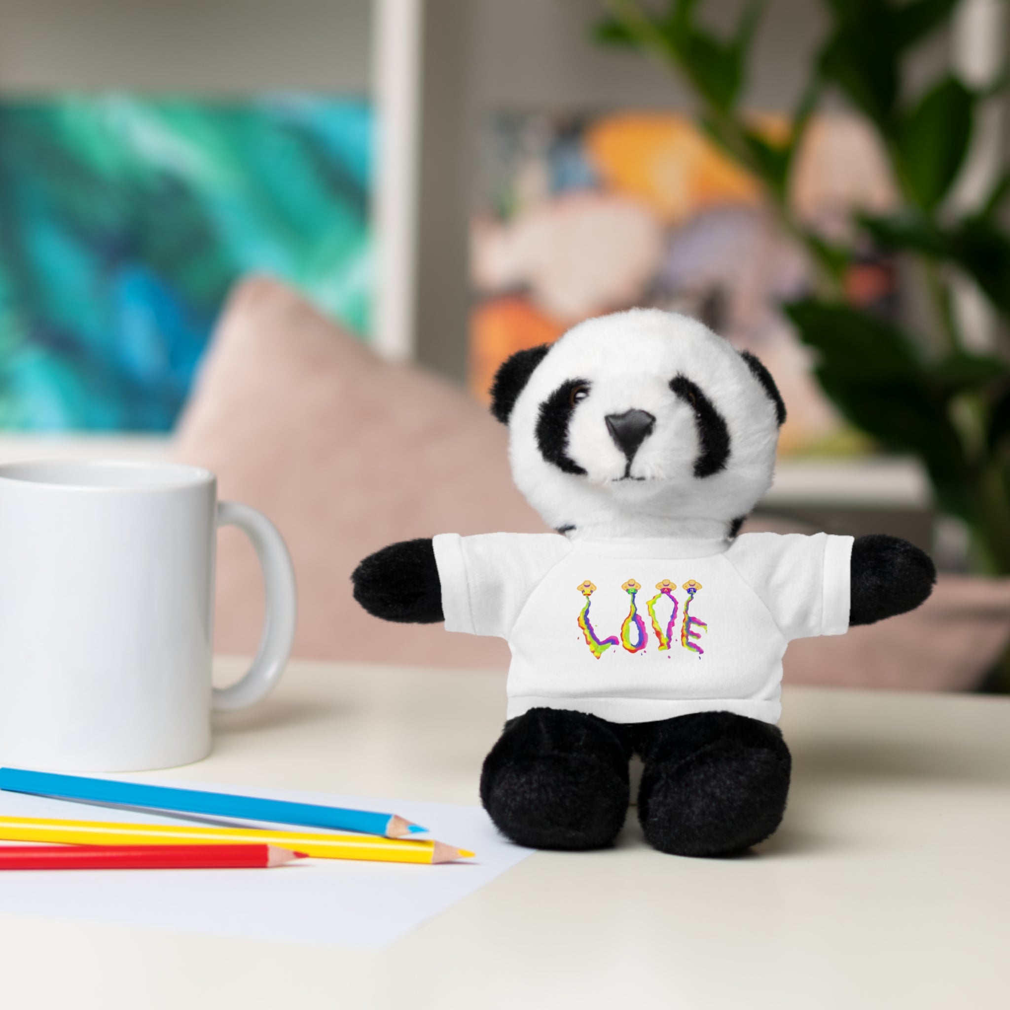 Loveable Stuffed Animals with a Love Tee by Studio Blitz