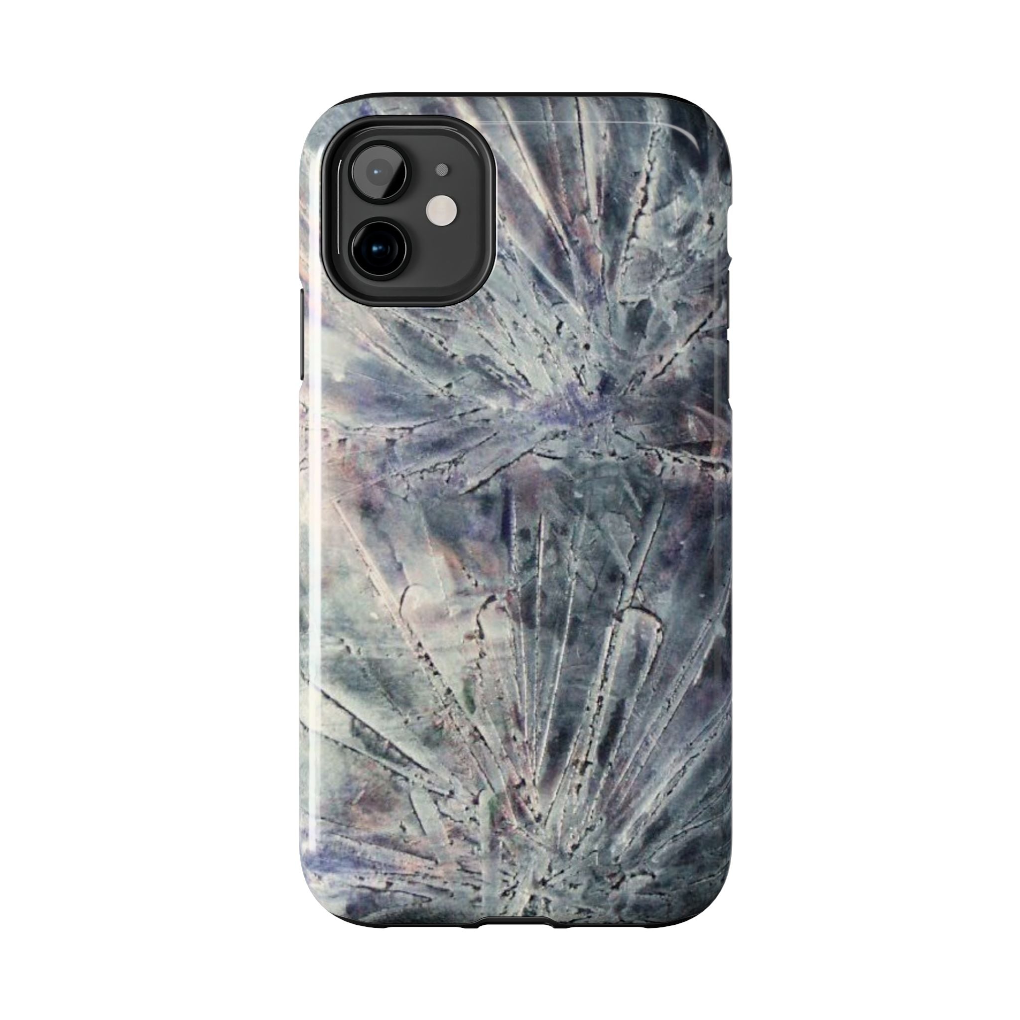 Phone Case with A Burst of Abstract Art Design by Studio Blitz