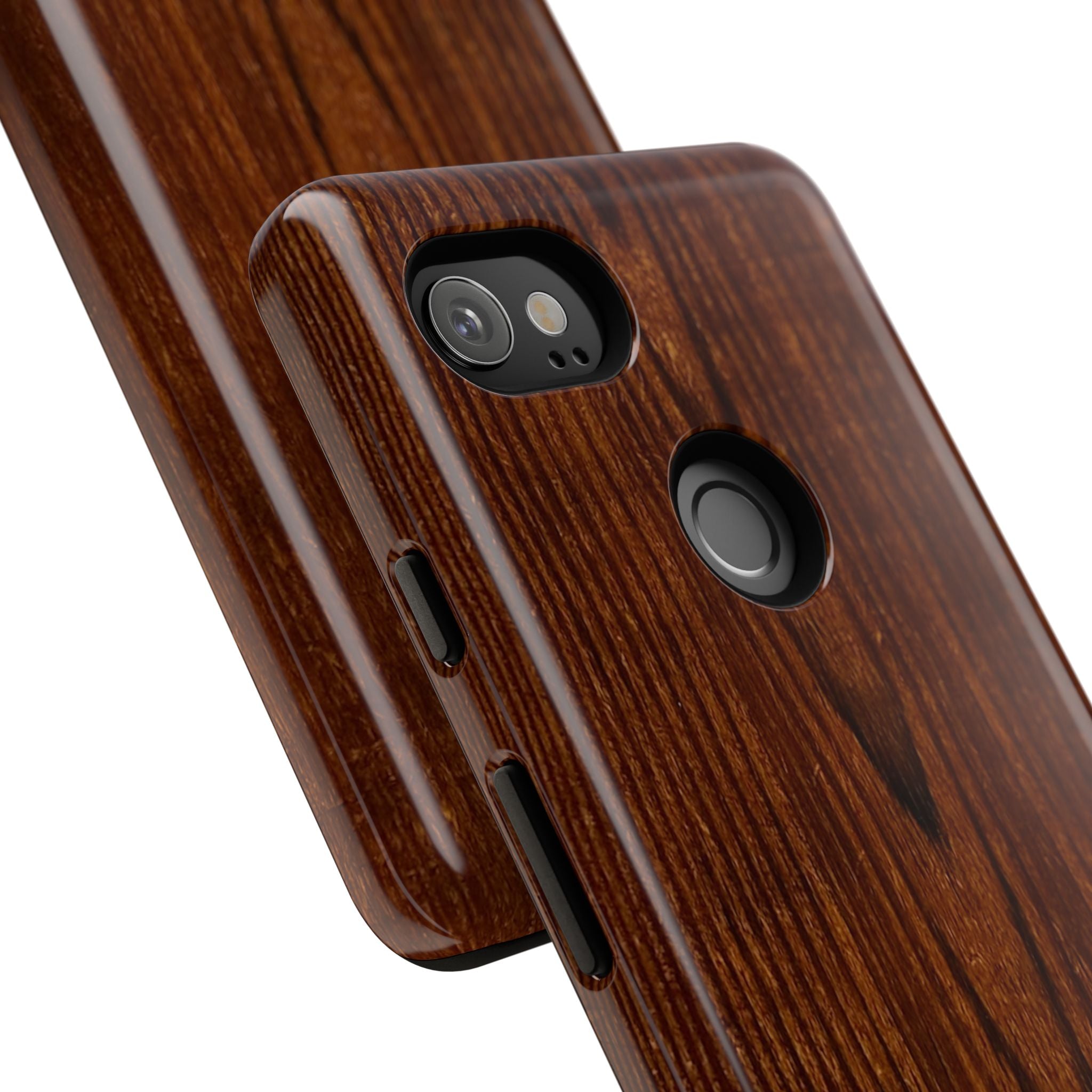 Tough Phone Case in Wooden Design by Studio Blitz