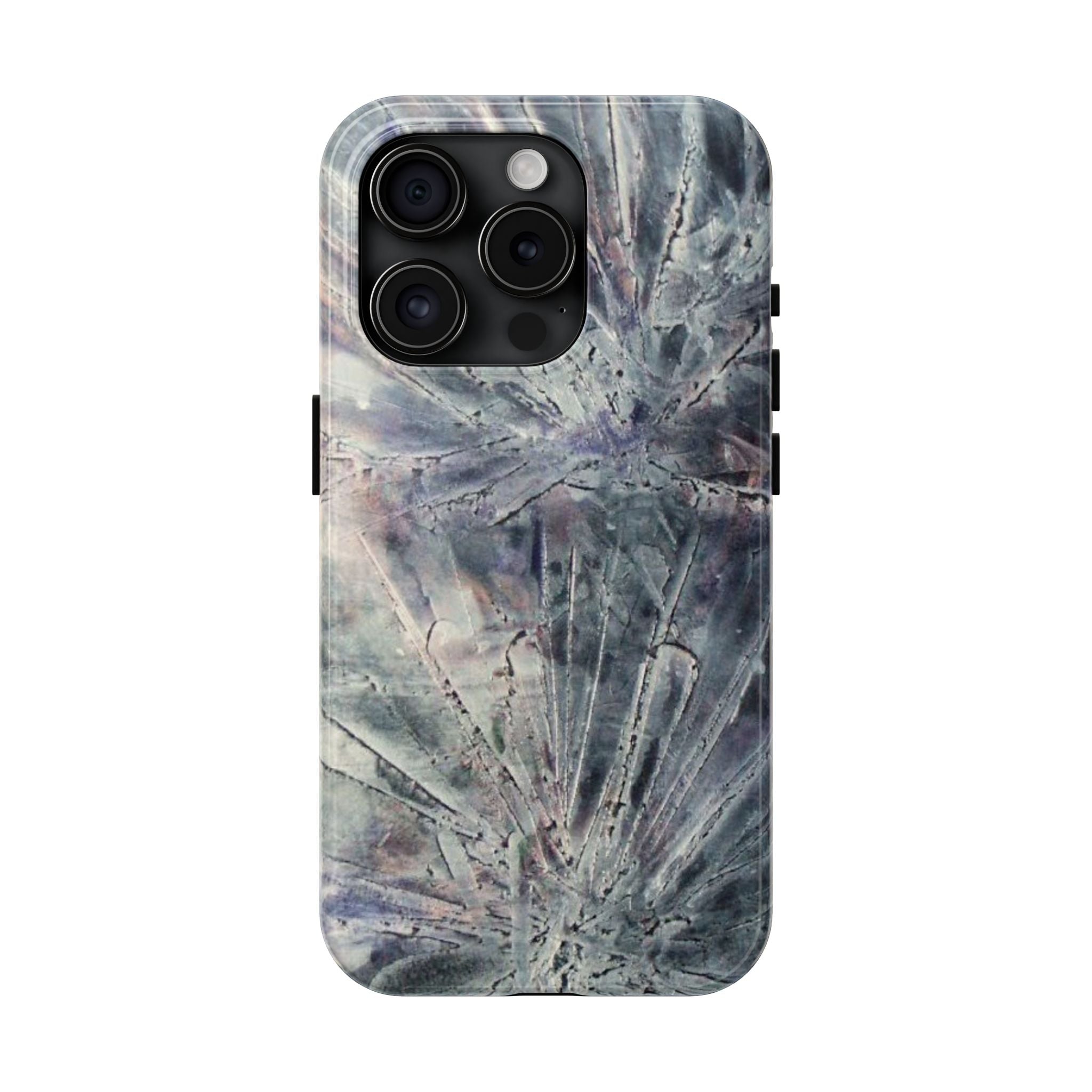 Phone Case with A Burst of Abstract Art Design by Studio Blitz