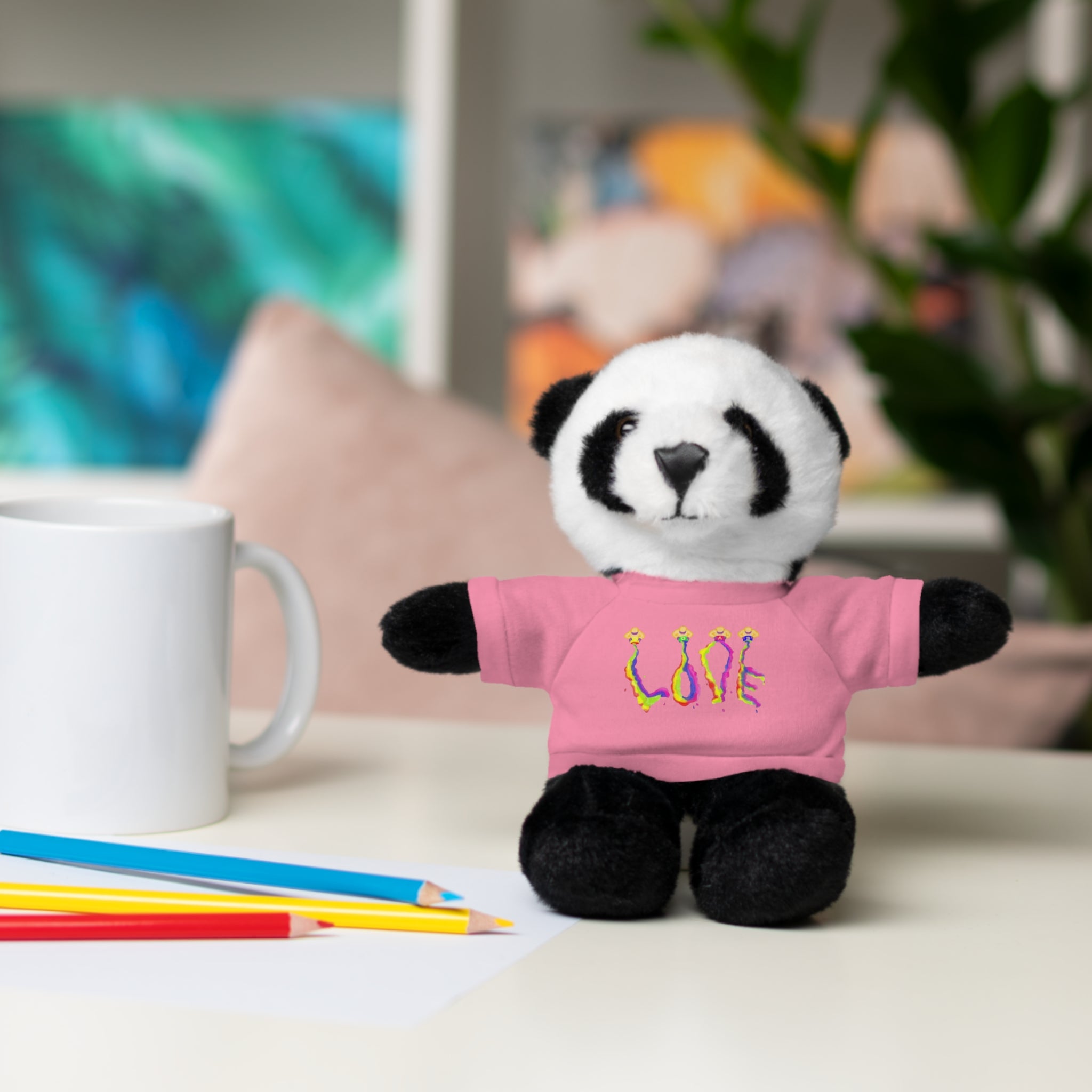 Loveable Stuffed Animals with a Love Tee by Studio Blitz