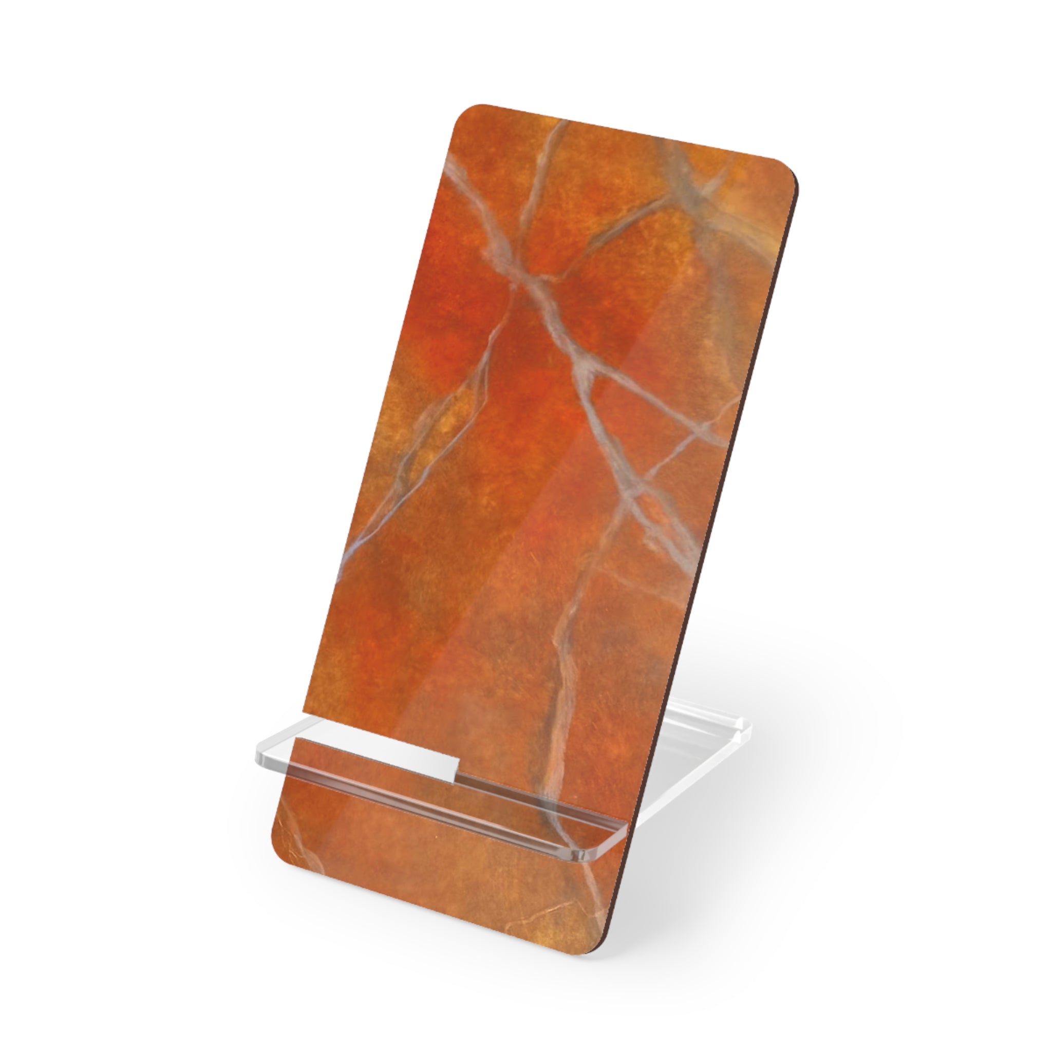 Stylish Smartphone Display Stand - Perfect for Home & Office, Tech Lovers, Desk Organizer, Gift Idea, Marble Design