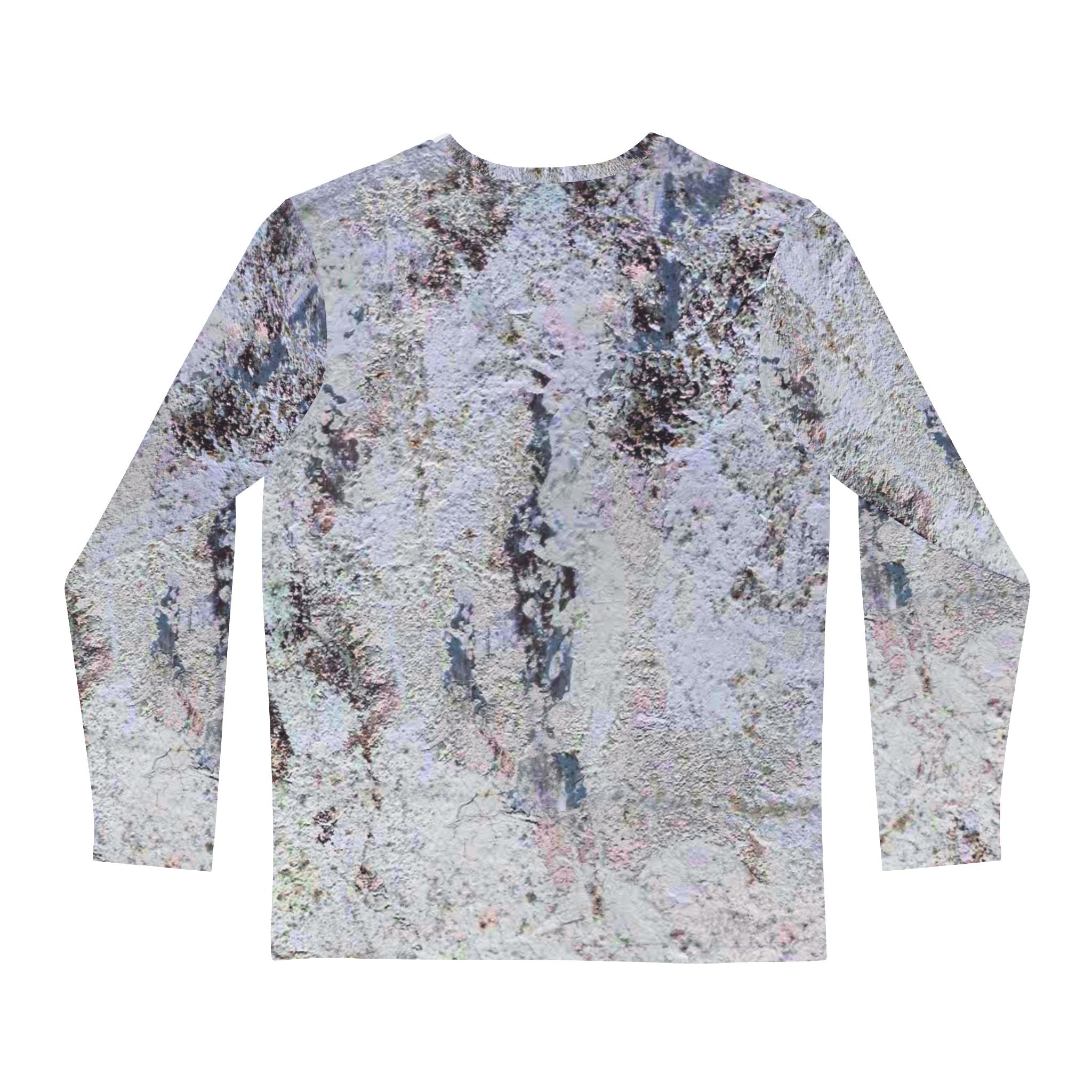 Men's Long Sleeve Shirt - Eye-Catching Abstract Art by Studio Blitz