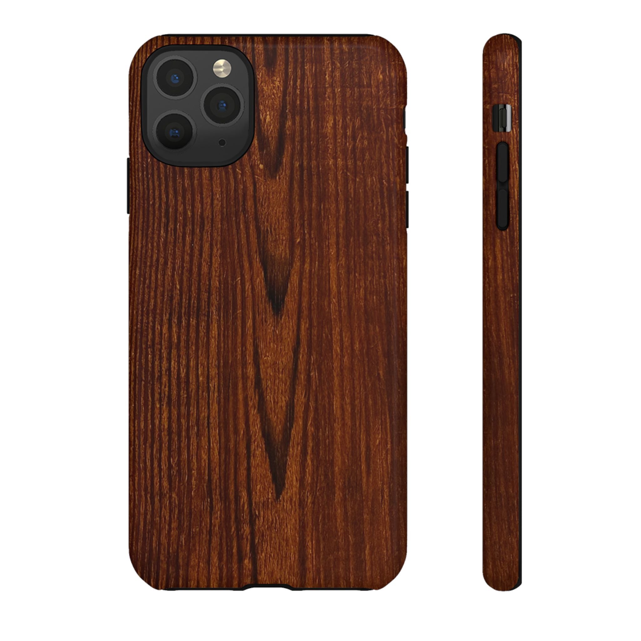 Tough Phone Case in Wooden Design by Studio Blitz
