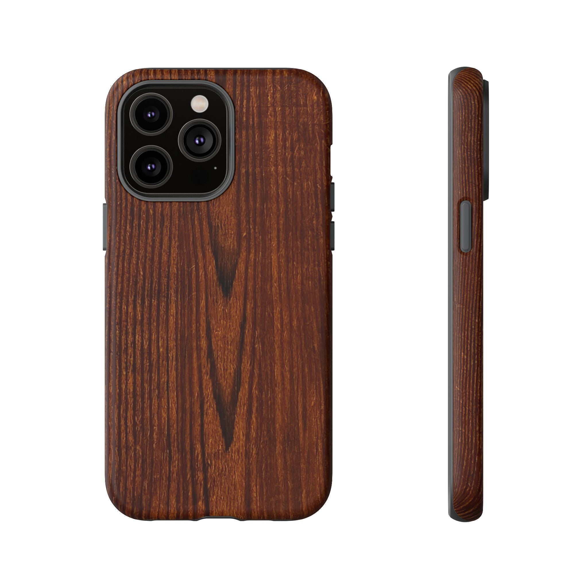 Tough Phone Case in Wooden Design by Studio Blitz