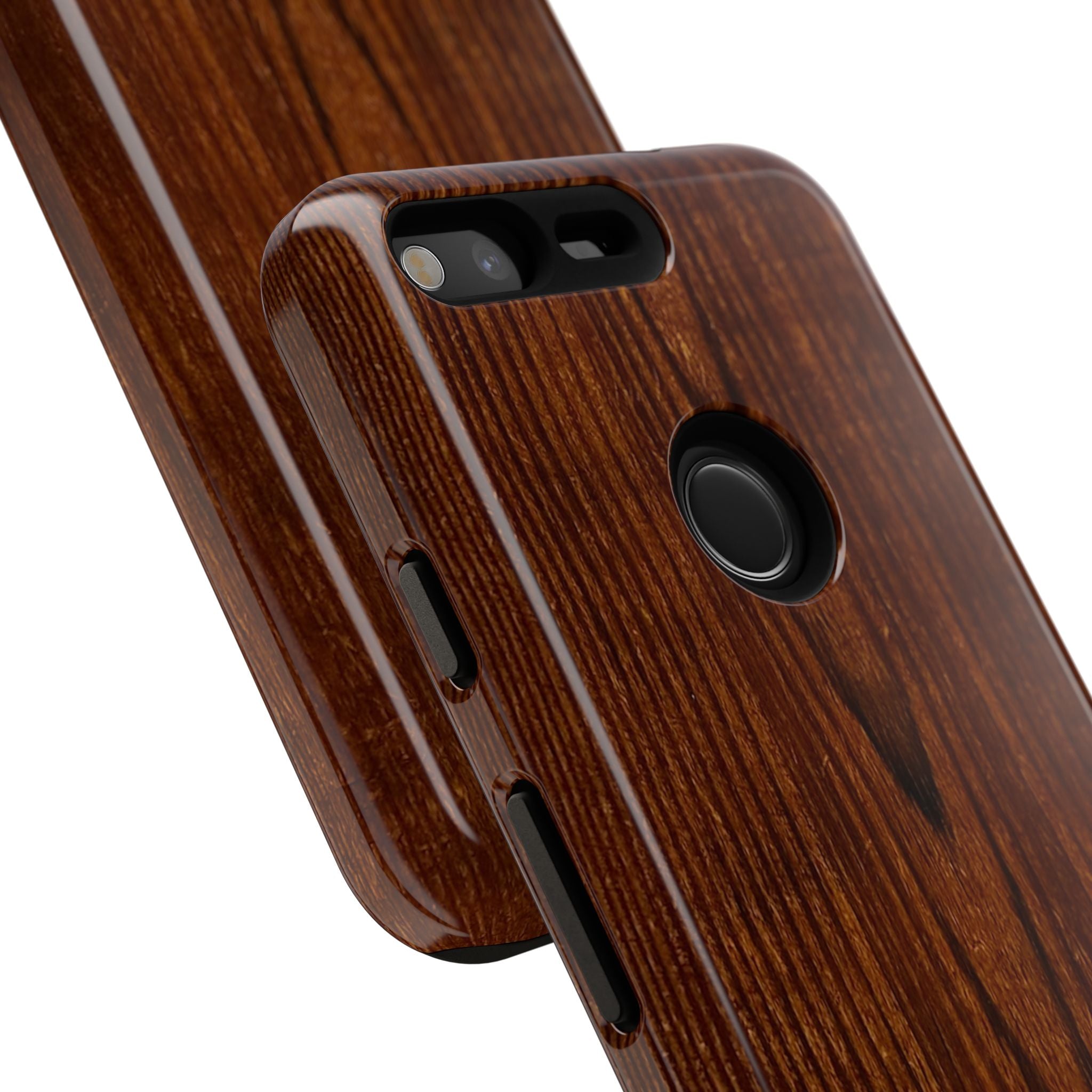 Tough Phone Case in Wooden Design by Studio Blitz