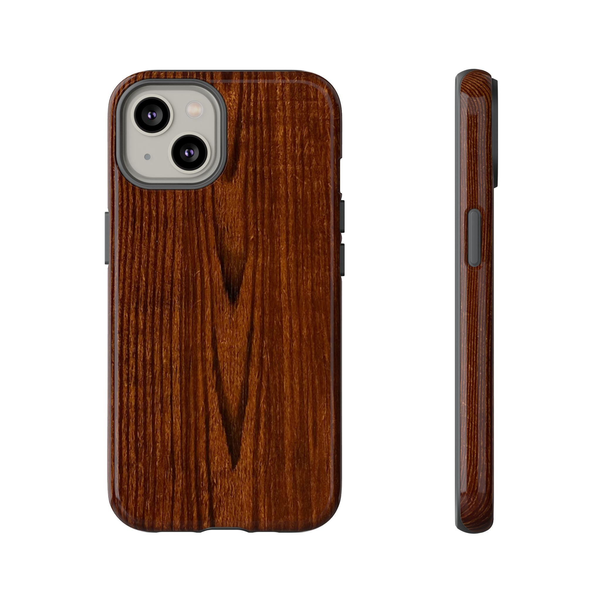 Tough Phone Case in Wooden Design by Studio Blitz
