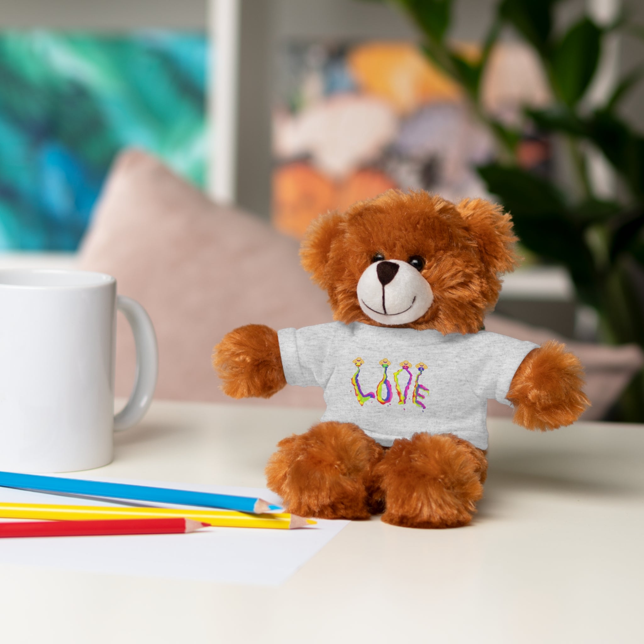 Loveable Stuffed Animals with a Love Tee by Studio Blitz