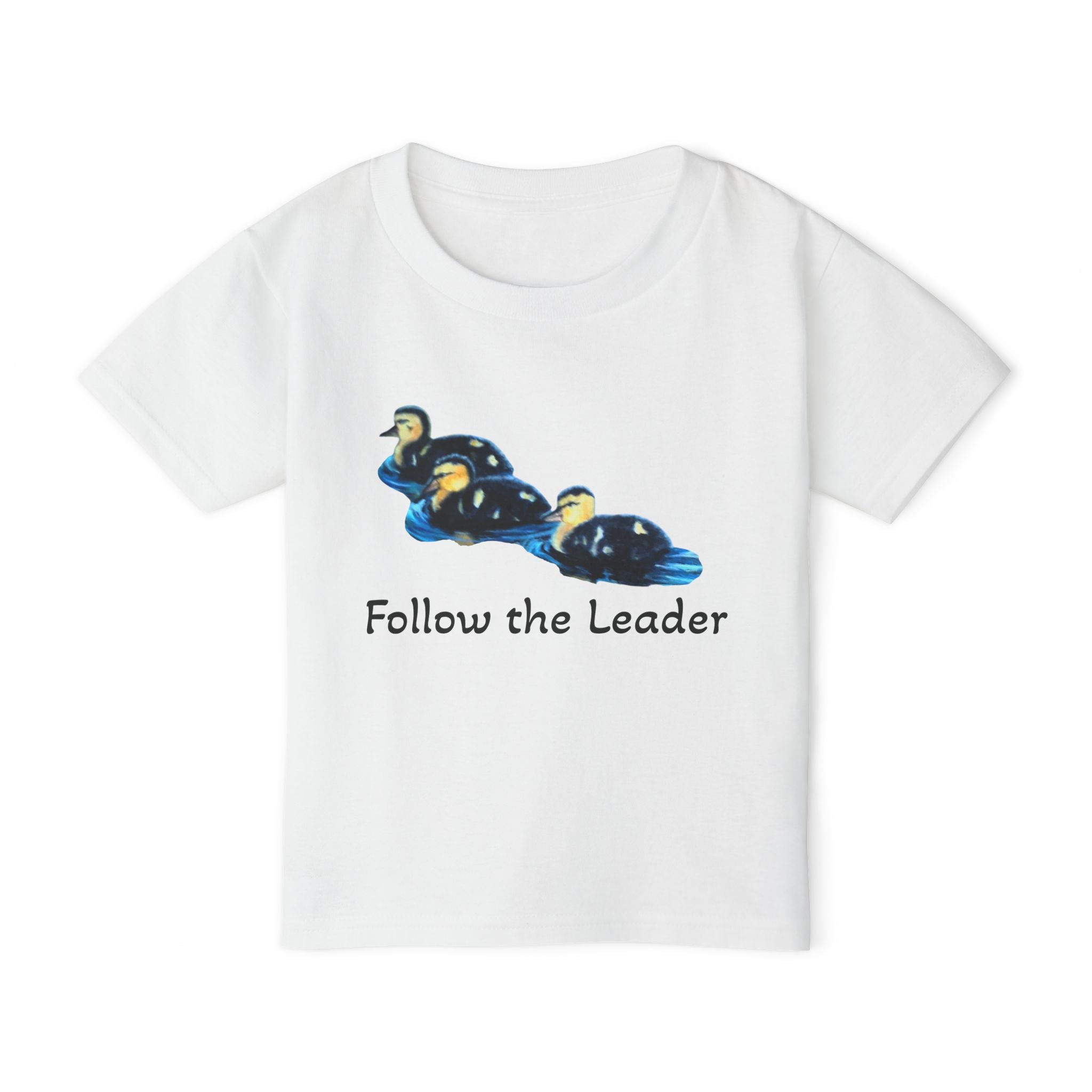 Toddler T-Shirt - Cute Duck Theme Painted by Studio Blitz