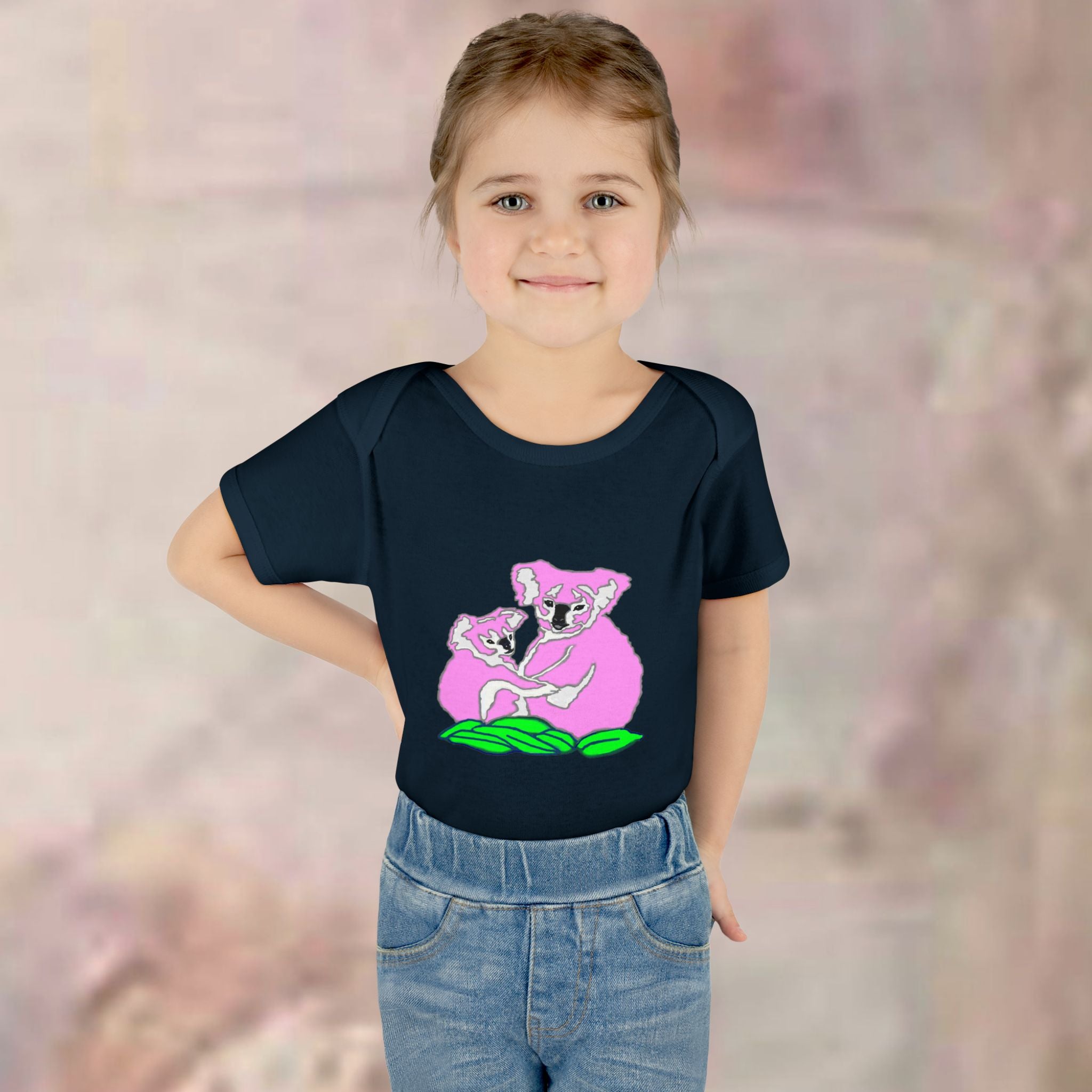 So Cute Pink Koalas designed by Studio Blitz Infant to 24 Mo. Bodysuit