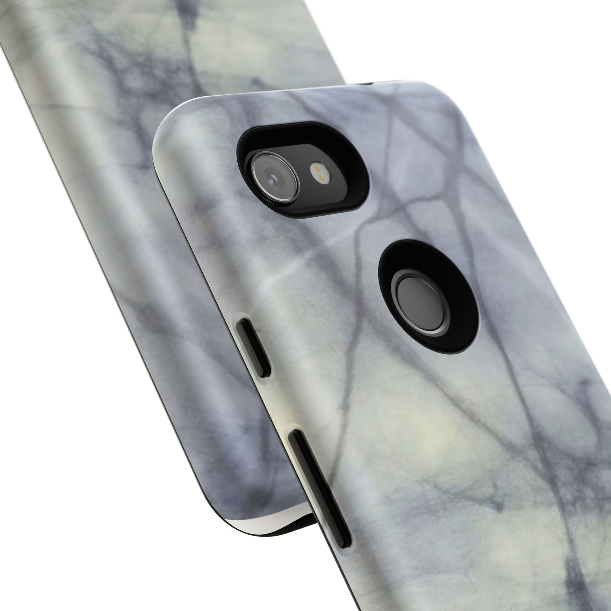 Phone Case, Eye-catching White Marble Look Tough Case by Studio Blitz