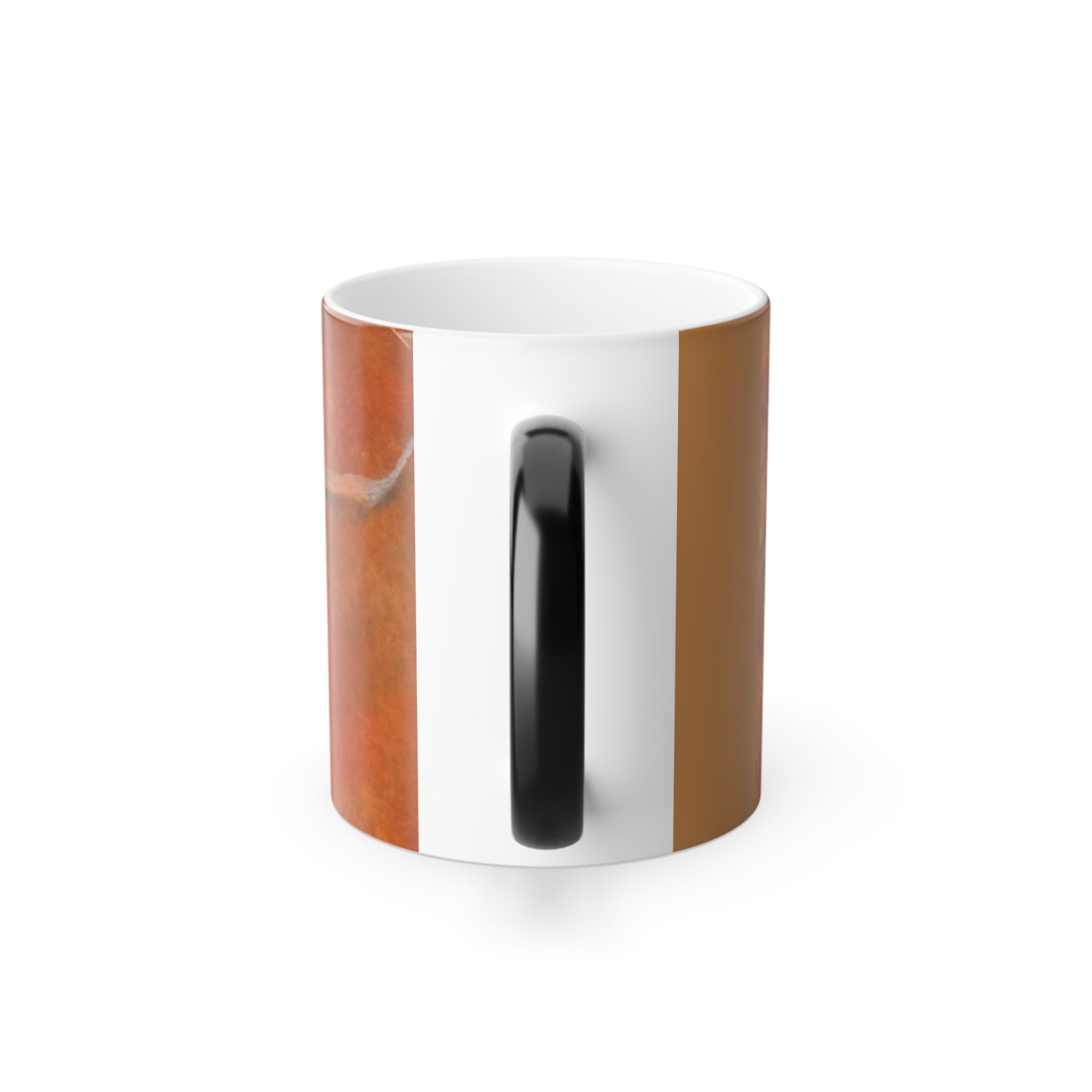 Red Marbleized Mug