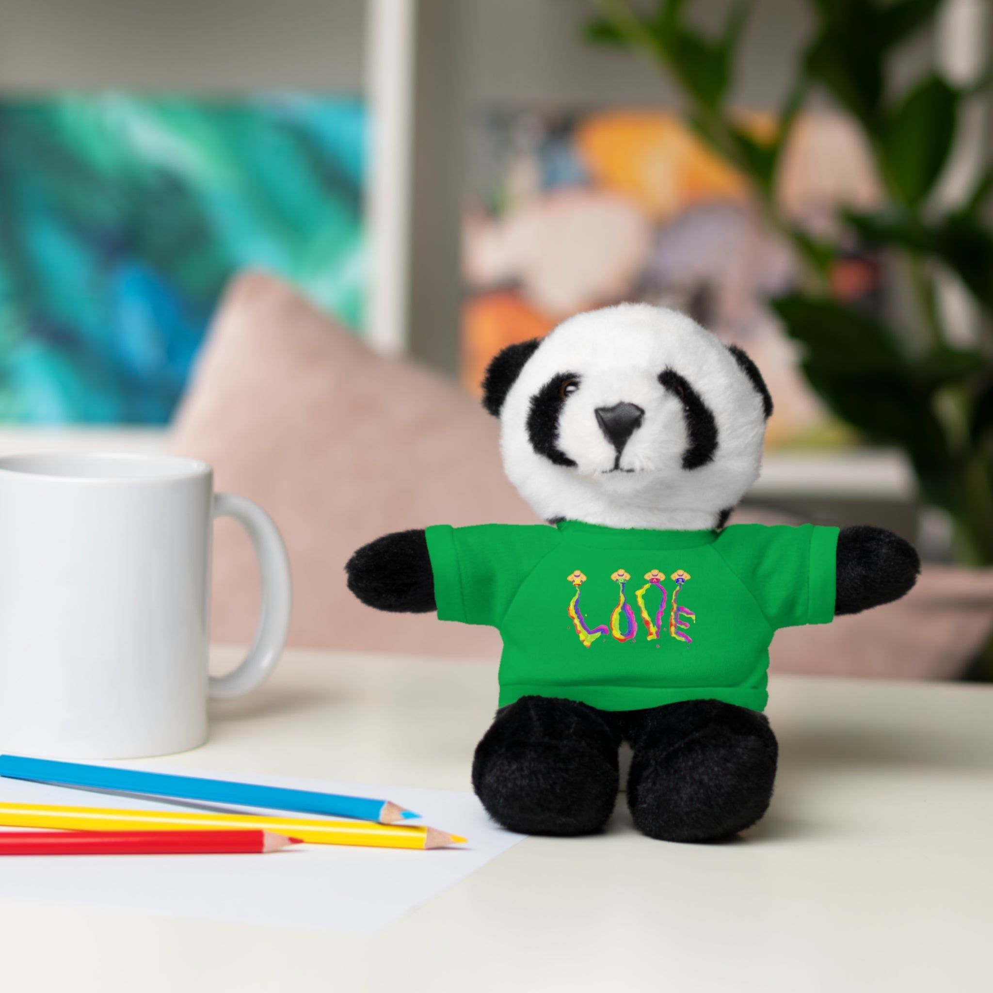 Loveable Stuffed Animals with a Love Tee by Studio Blitz