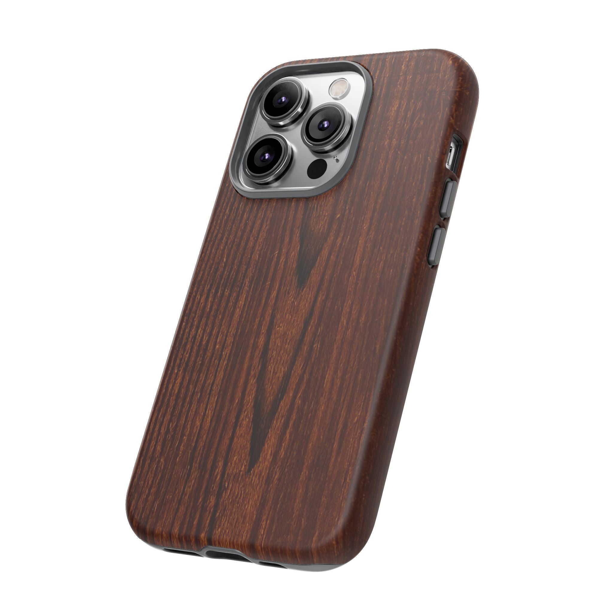 Tough Phone Case in Wooden Design by Studio Blitz