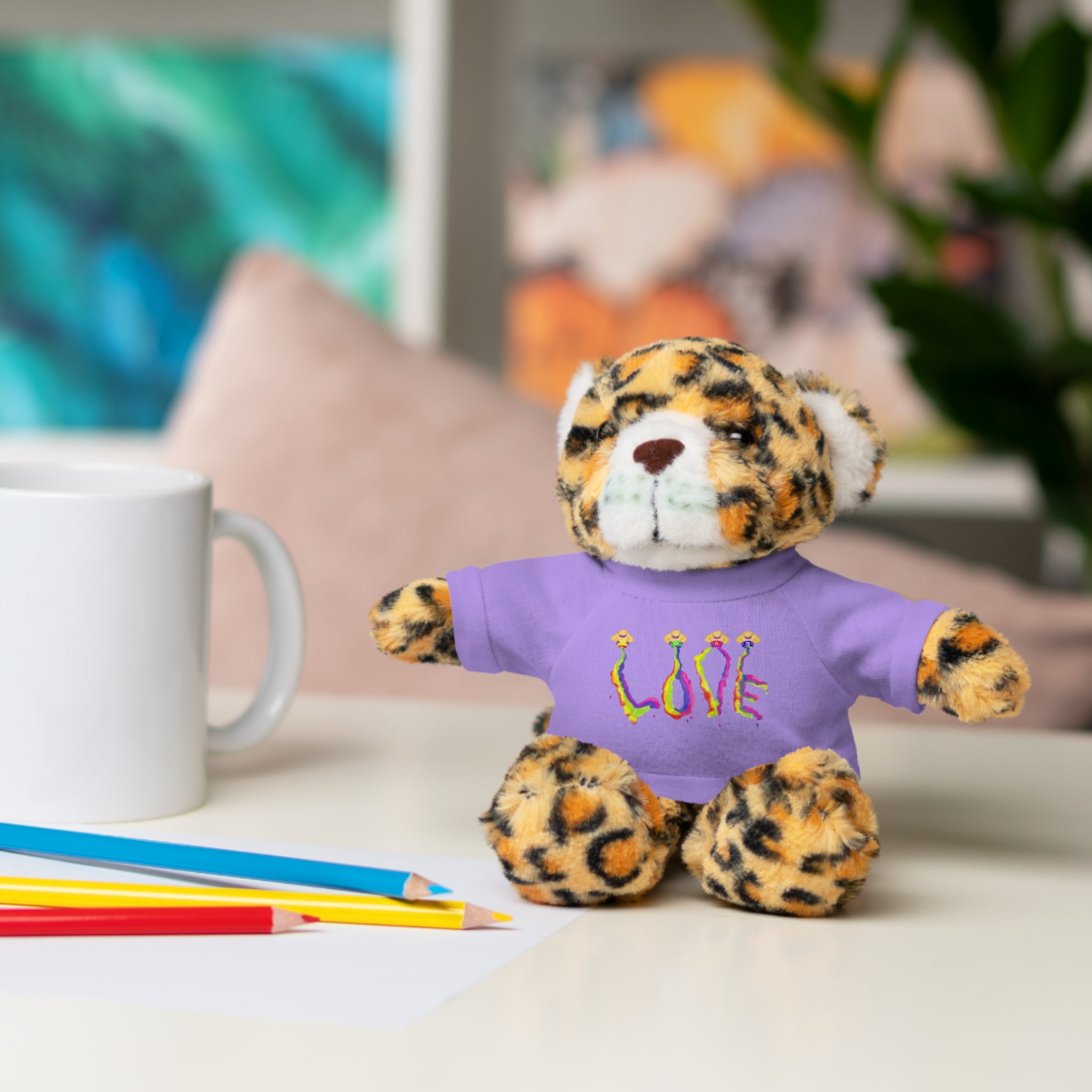 Loveable Stuffed Animals with a Love Tee by Studio Blitz