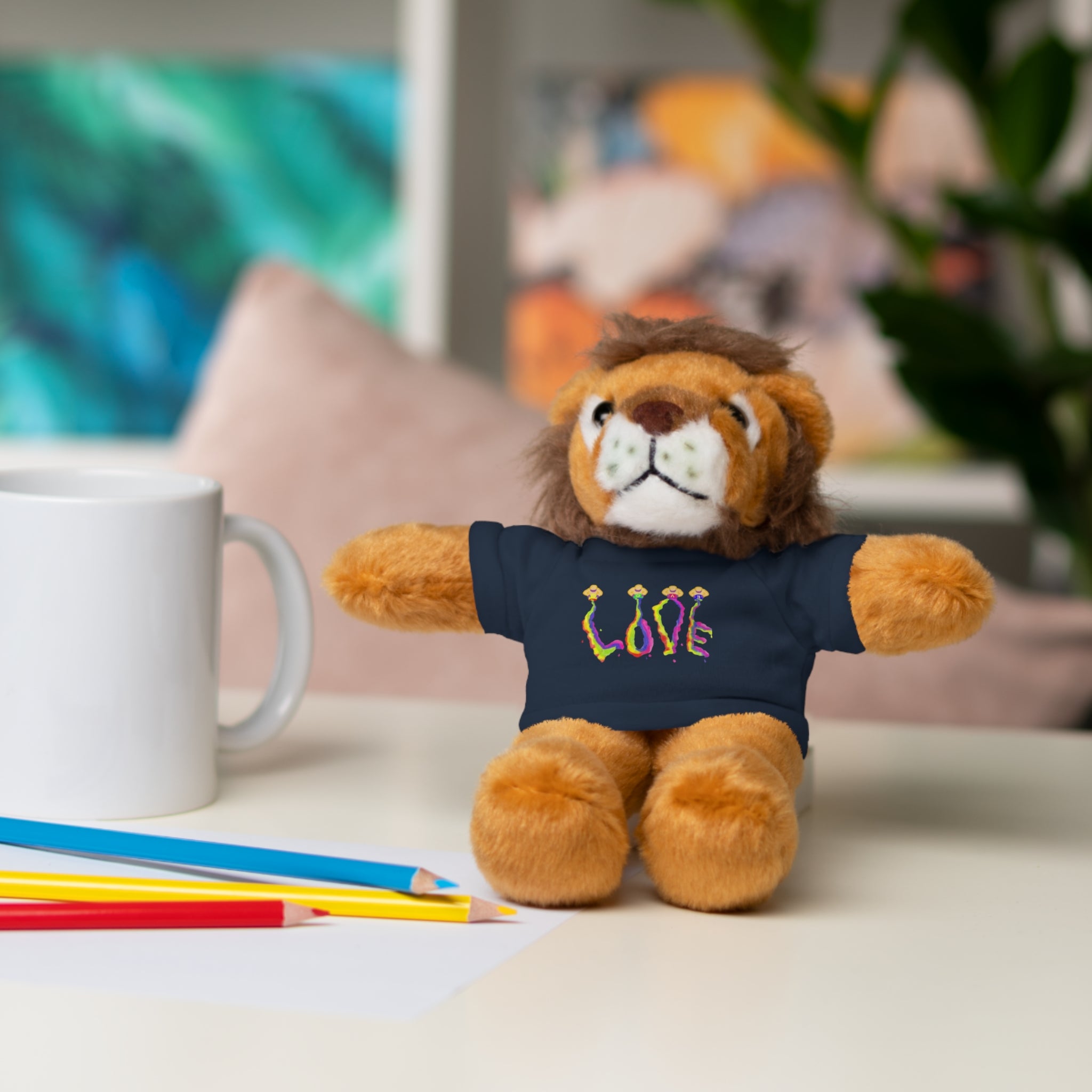 Loveable Stuffed Animals with a Love Tee by Studio Blitz