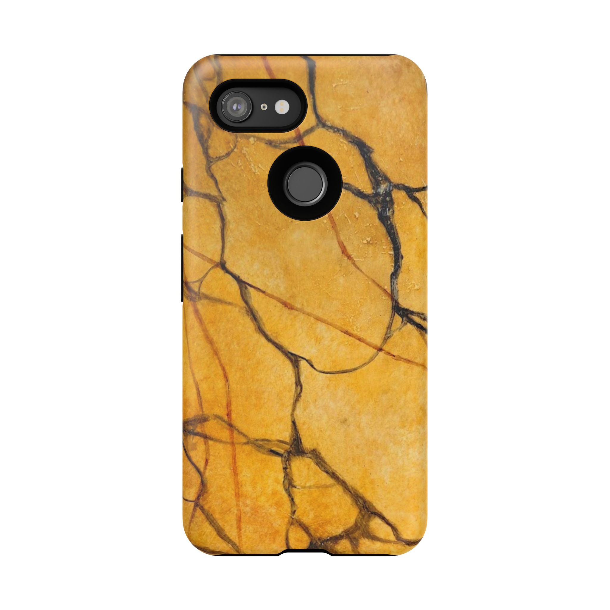 Sexy Gold Marbleized Phone Cases designed by Studio Blitz