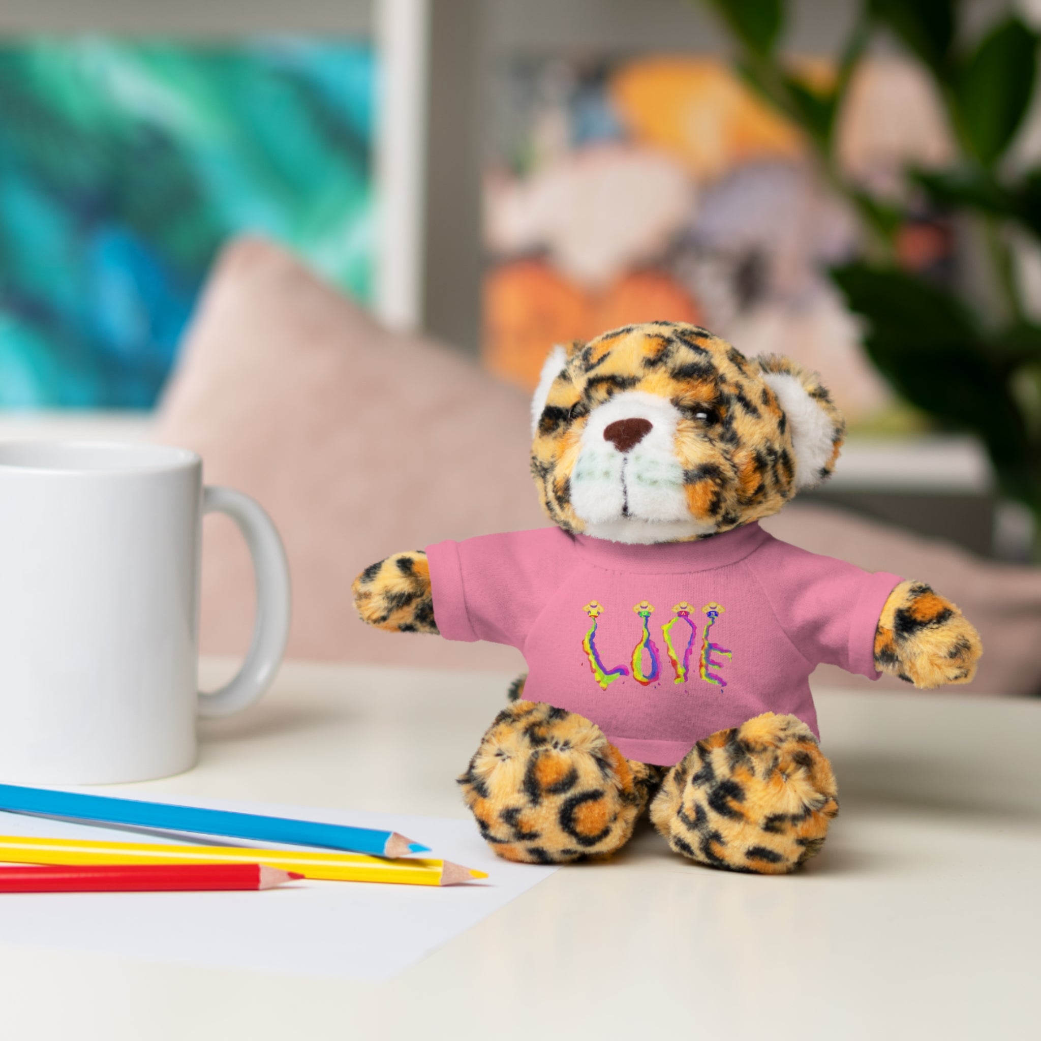 Loveable Stuffed Animals with a Love Tee by Studio Blitz