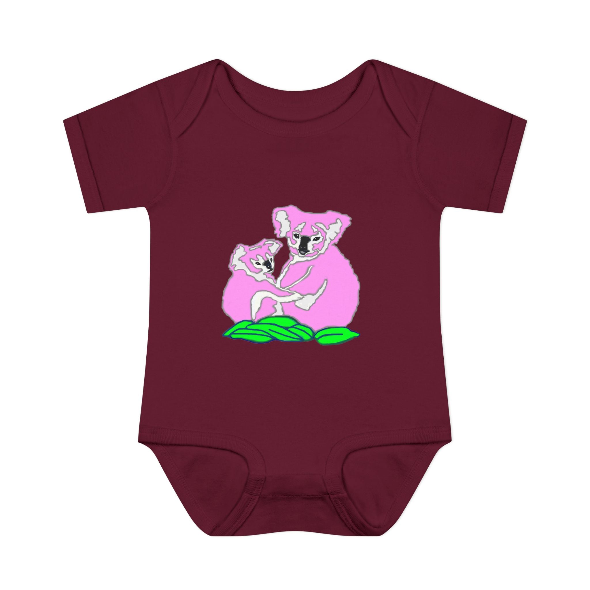 So Cute Pink Koalas designed by Studio Blitz Infant to 24 Mo. Bodysuit