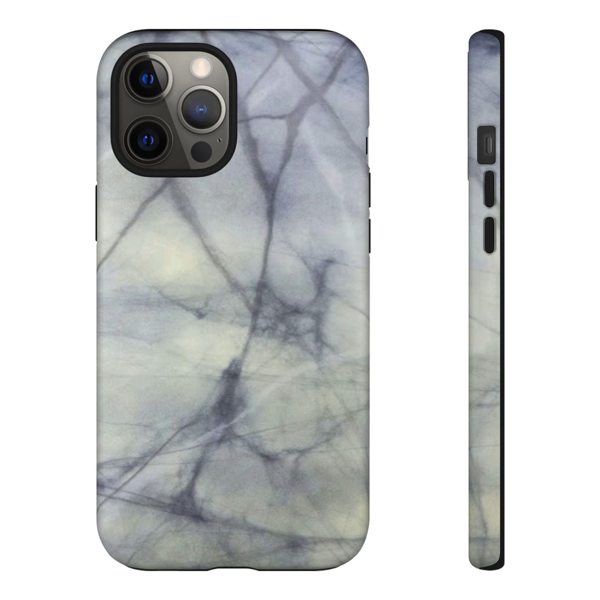 Phone Case, Eye-catching White Marble Look Tough Case by Studio Blitz
