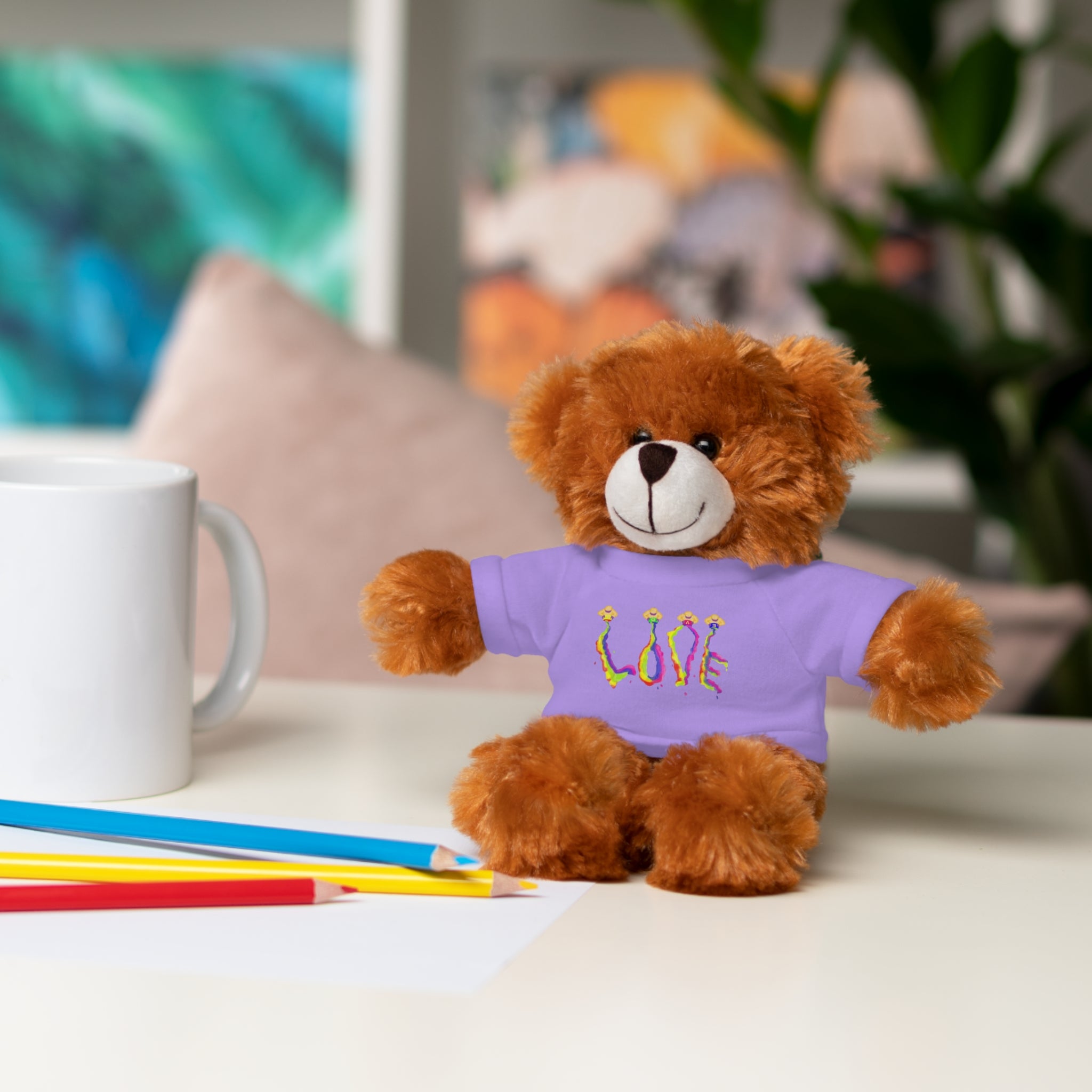 Loveable Stuffed Animals with a Love Tee by Studio Blitz