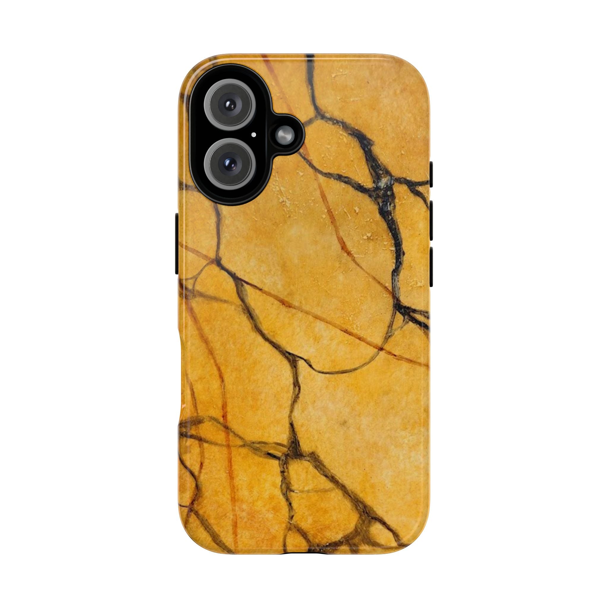 Sexy Gold Marbleized Phone Cases designed by Studio Blitz