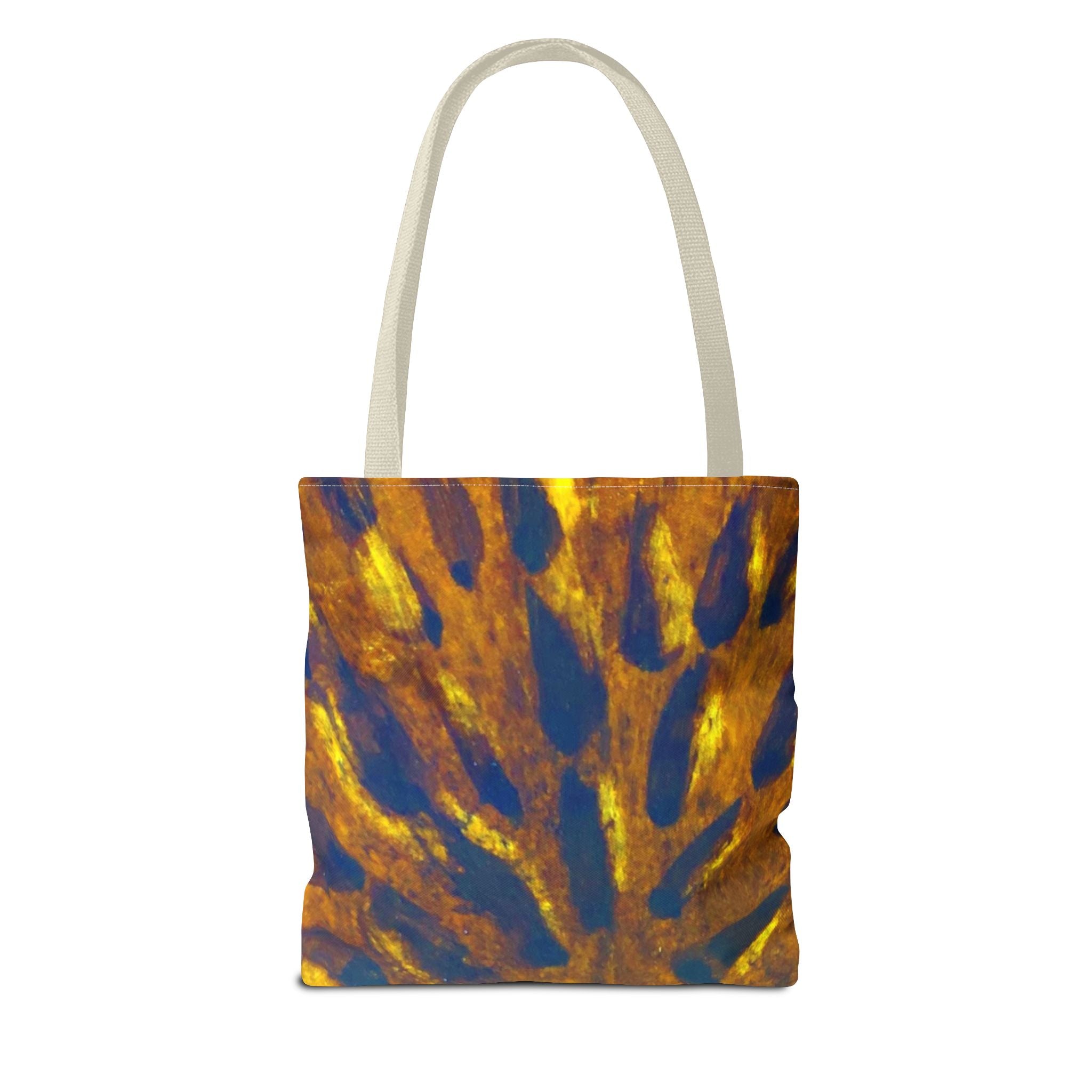 Vibrant Art Tote Bag Designed by Studio Blitz to Walk on the Wild Side for Carryall