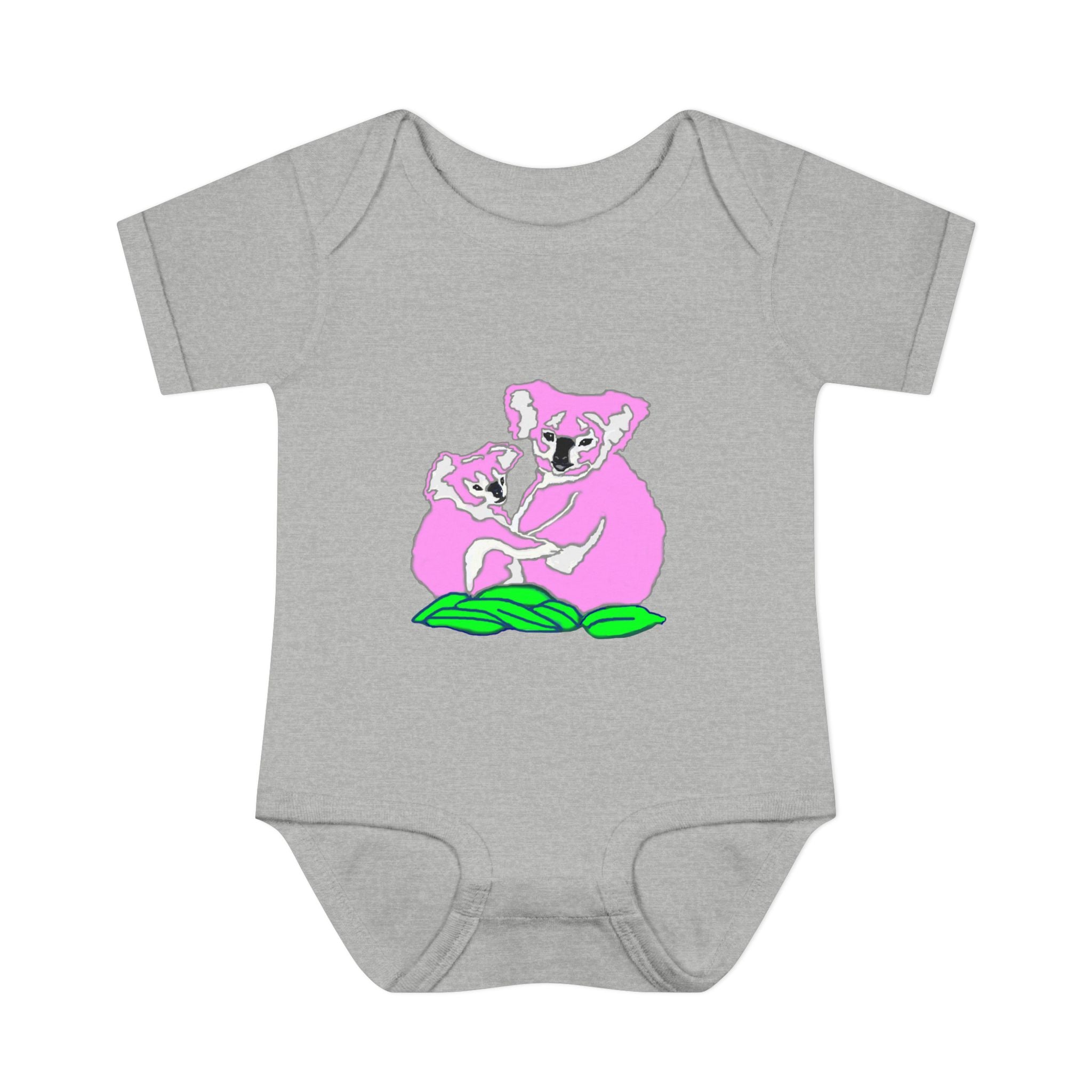 So Cute Pink Koalas designed by Studio Blitz Infant to 24 Mo. Bodysuit