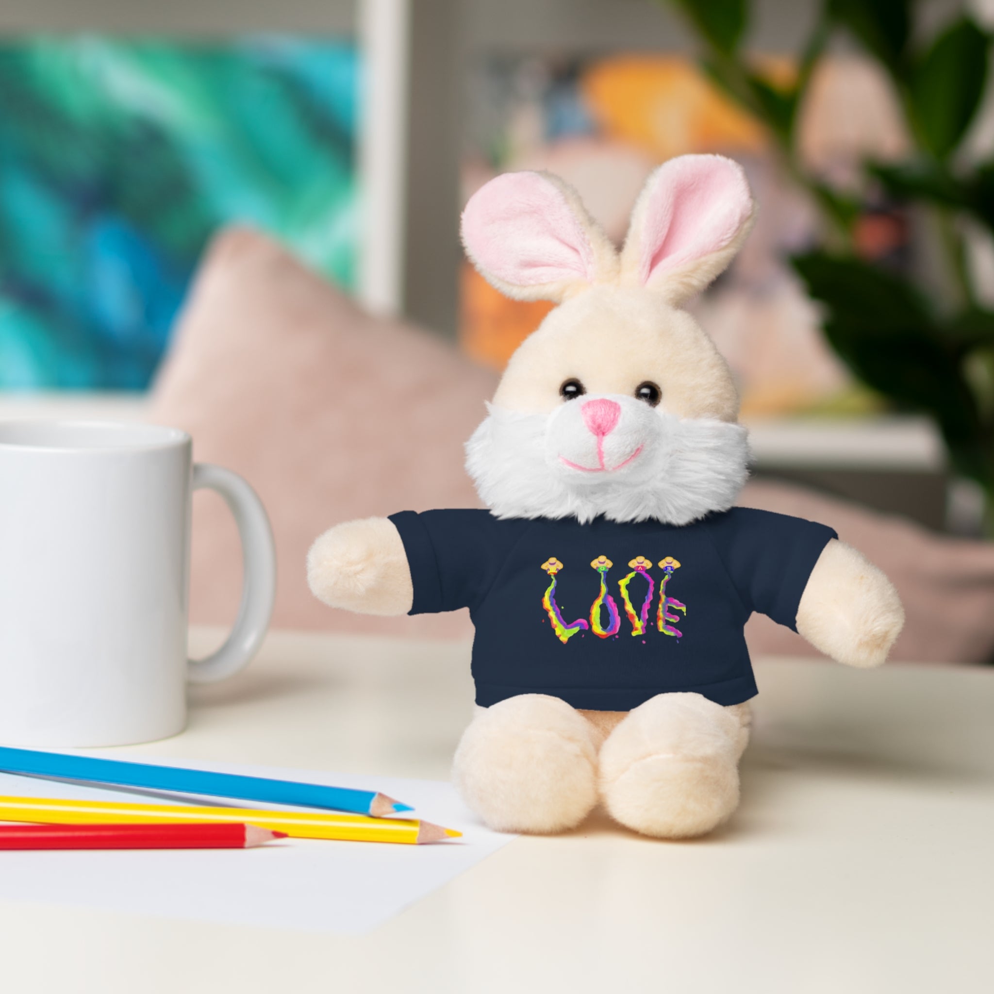 Loveable Stuffed Animals with a Love Tee by Studio Blitz