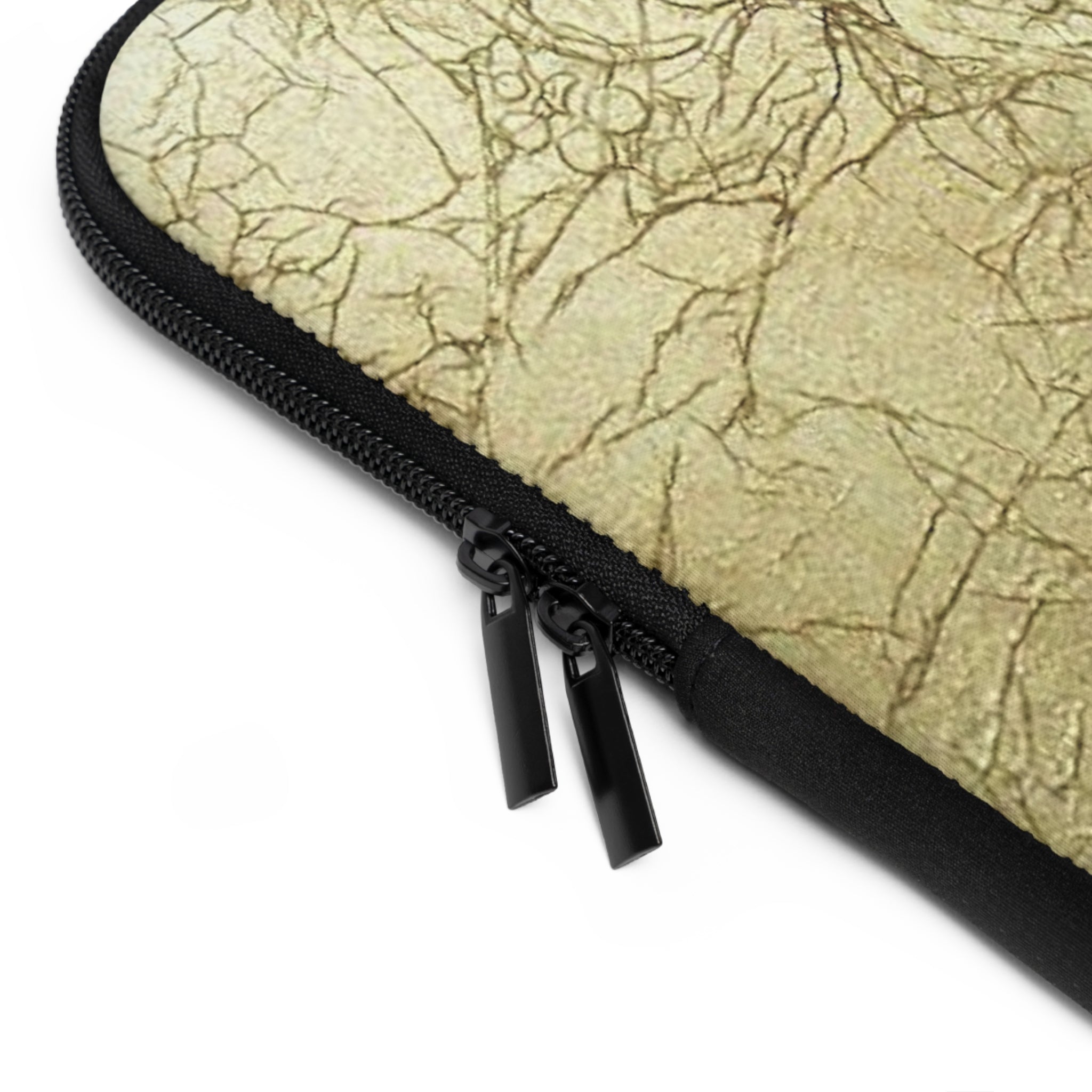 Elegant Laptop Sleeve with Gold Embossed Design by Studio Blitz