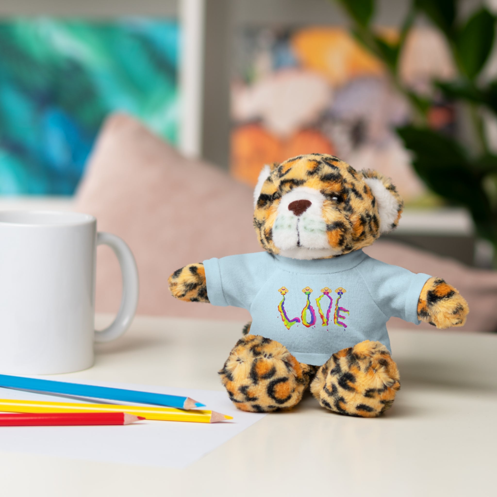 Loveable Stuffed Animals with a Love Tee by Studio Blitz