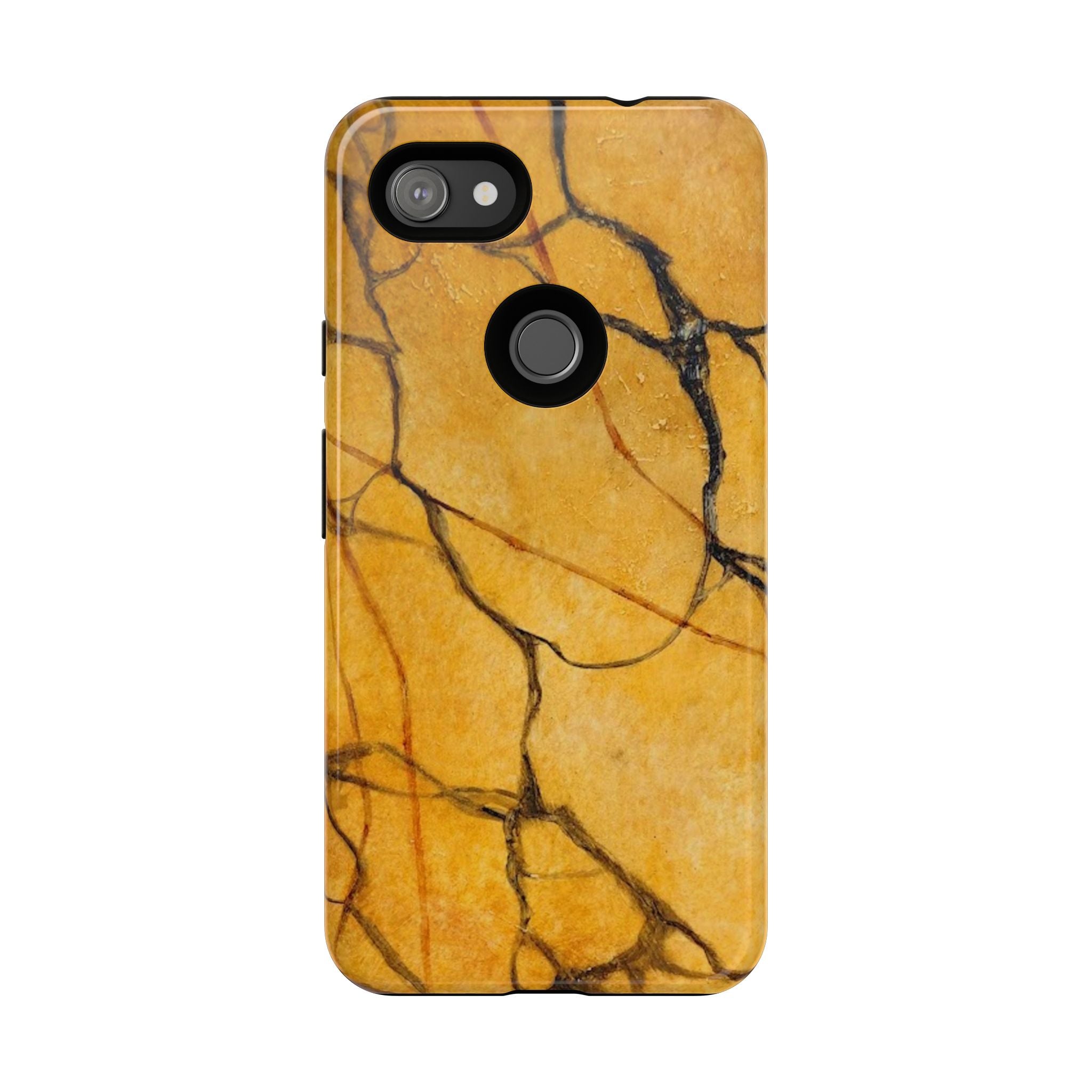 Sexy Gold Marbleized Phone Cases designed by Studio Blitz