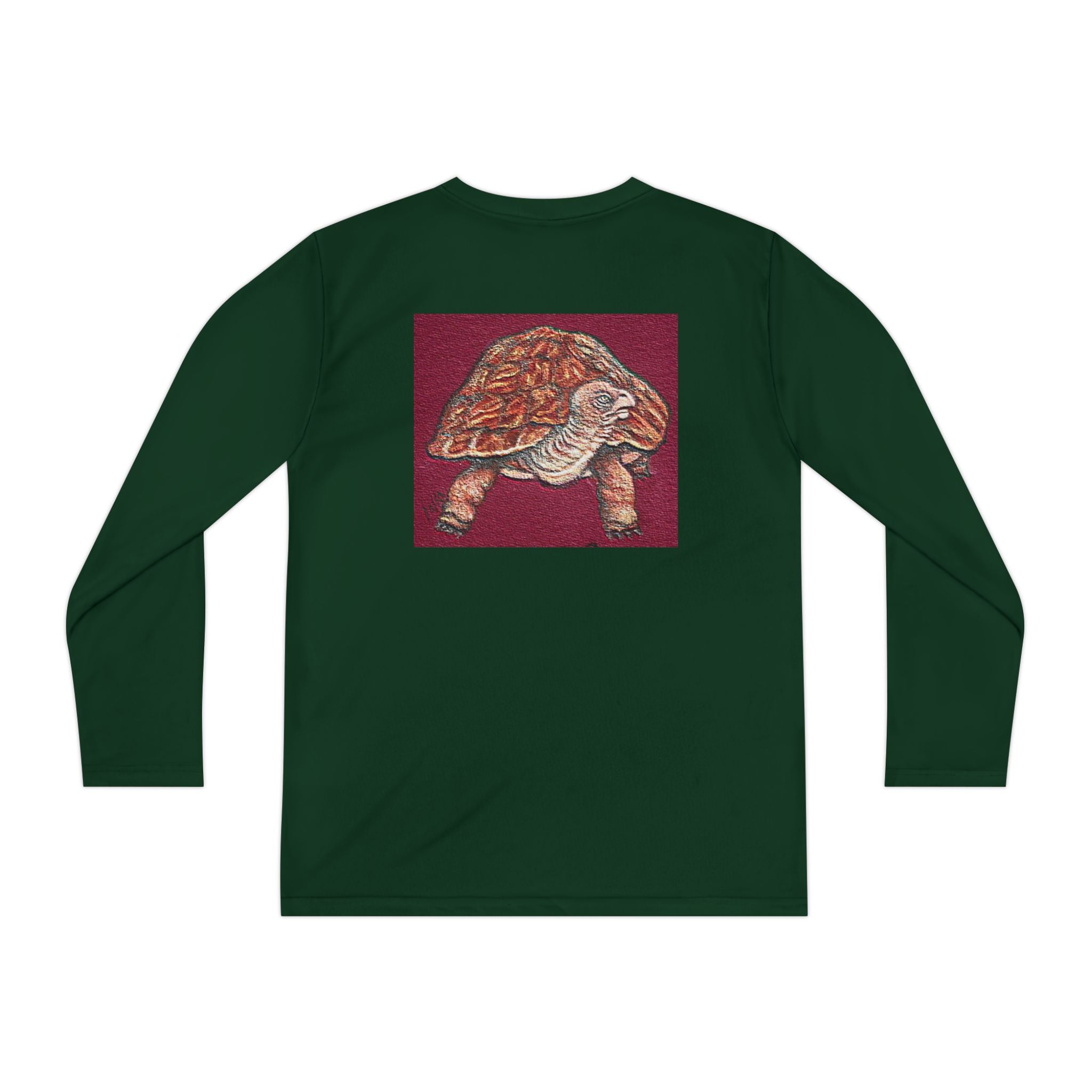 Youth Long Sleeve Tee Koala and Turtle Design