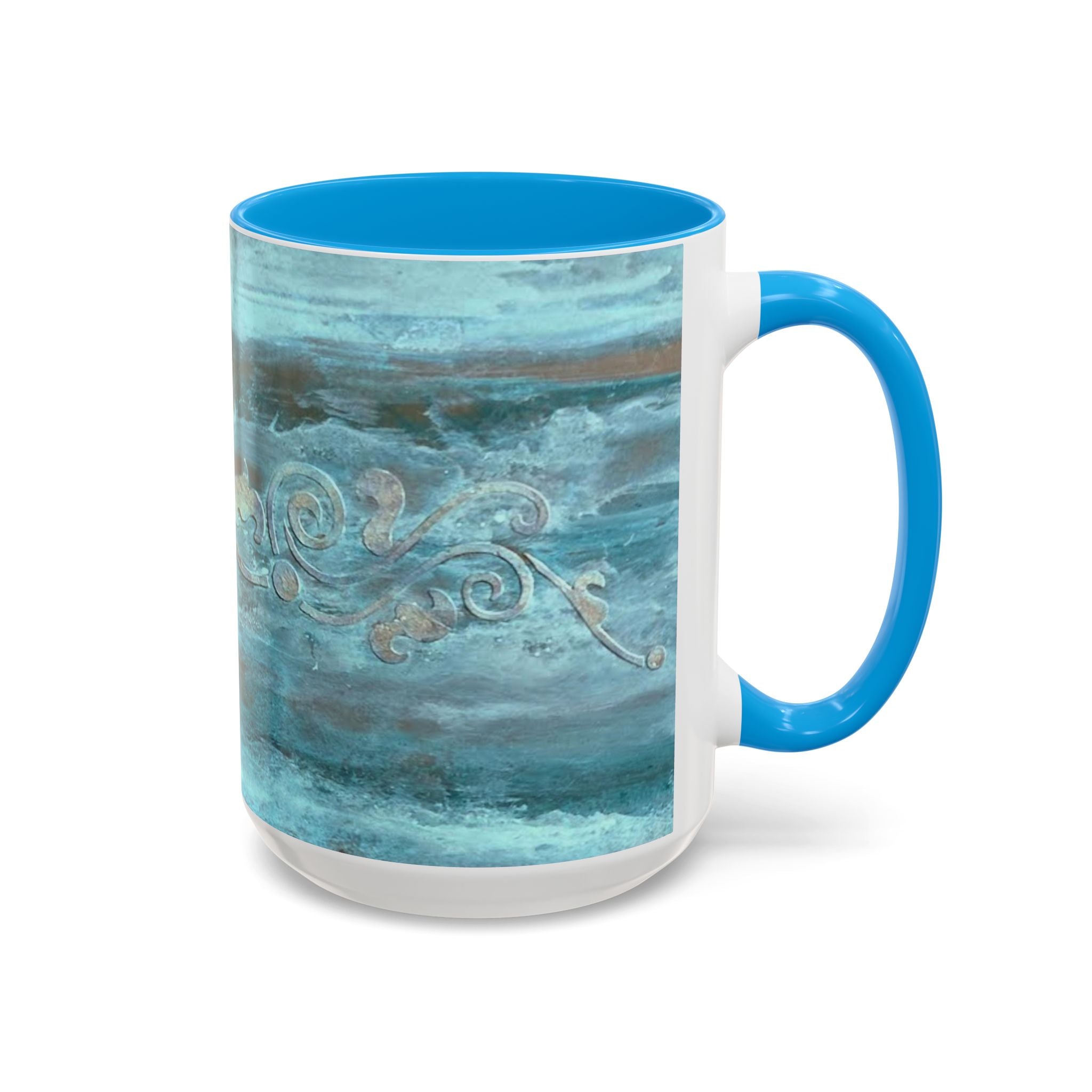 Copy of Artistically painted and scrolled Mugs by Studio Blitz