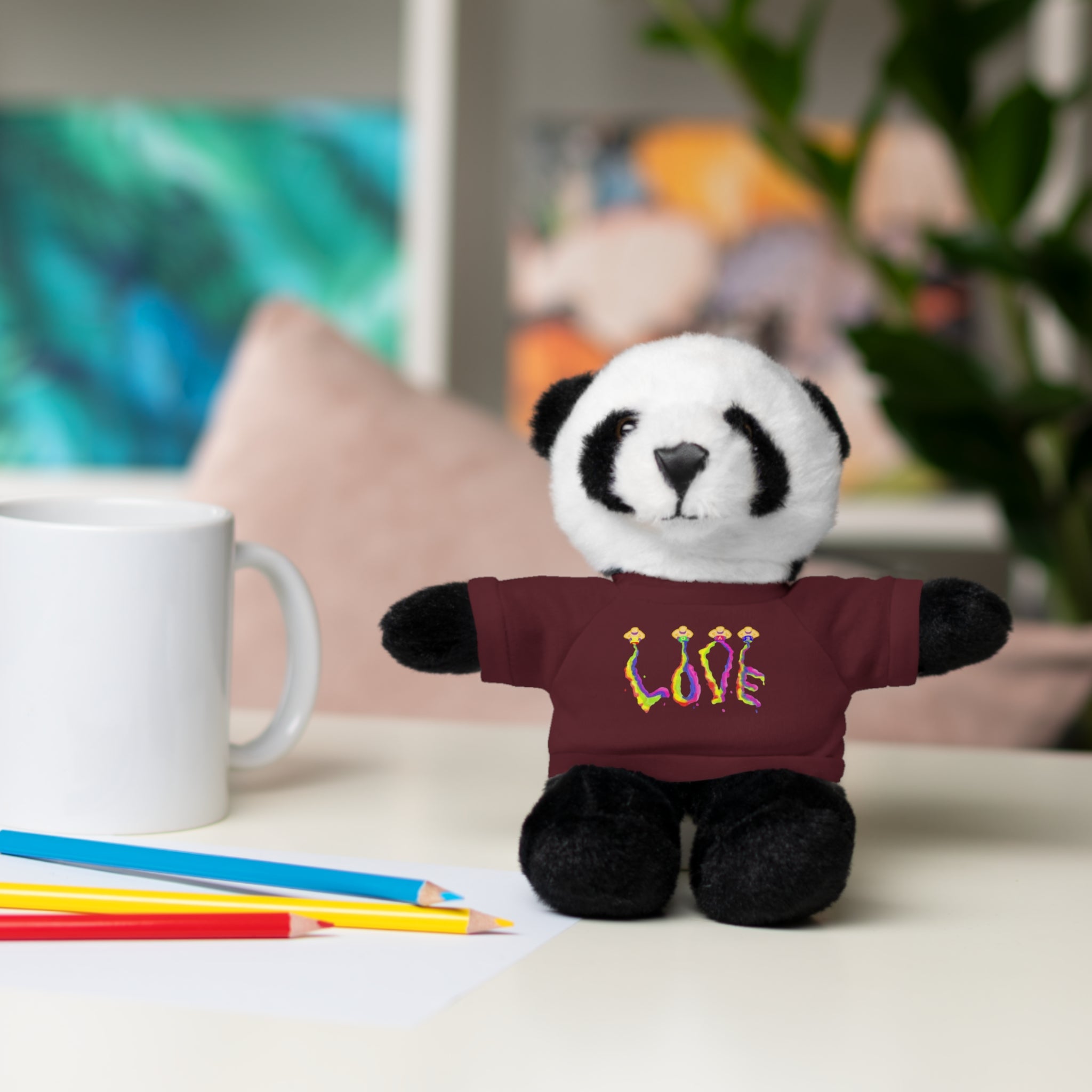 Loveable Stuffed Animals with a Love Tee by Studio Blitz