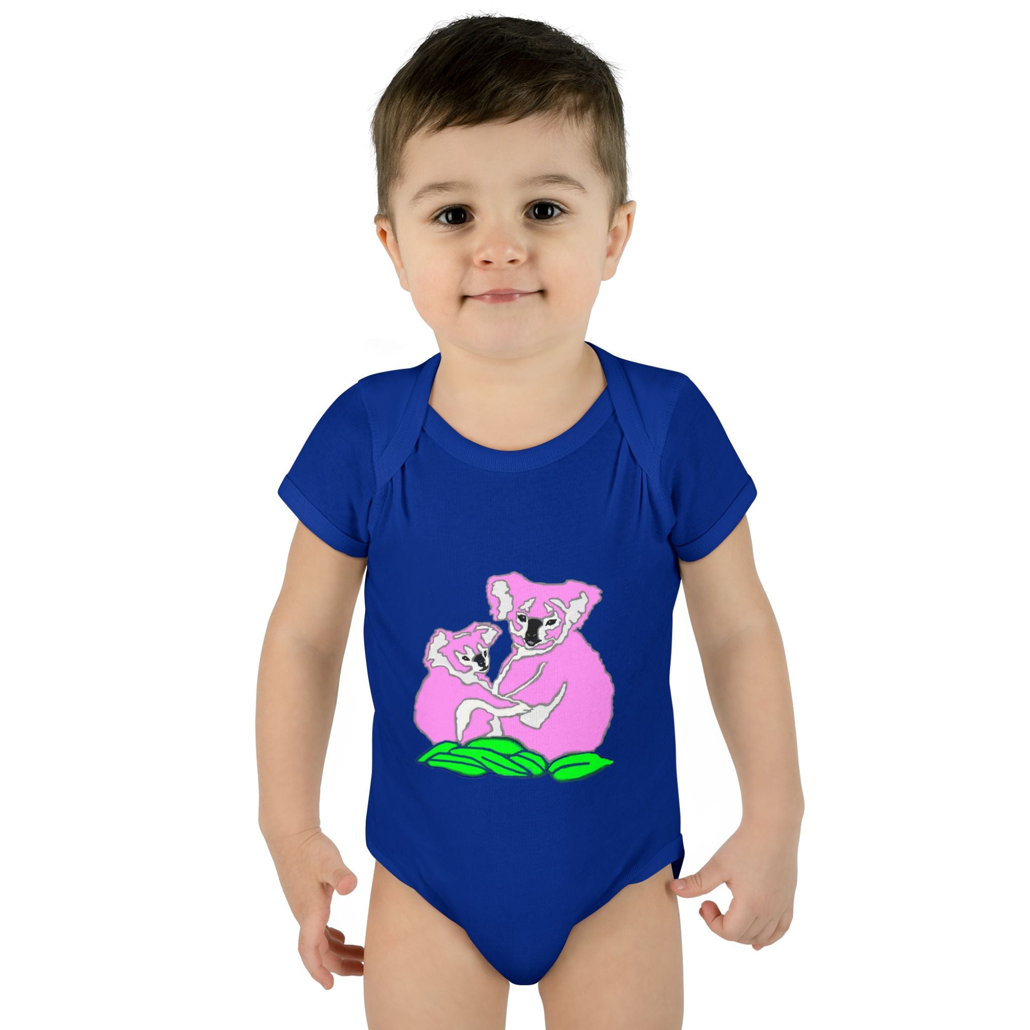 So Cute Pink Koalas designed by Studio Blitz Infant to 24 Mo. Bodysuit