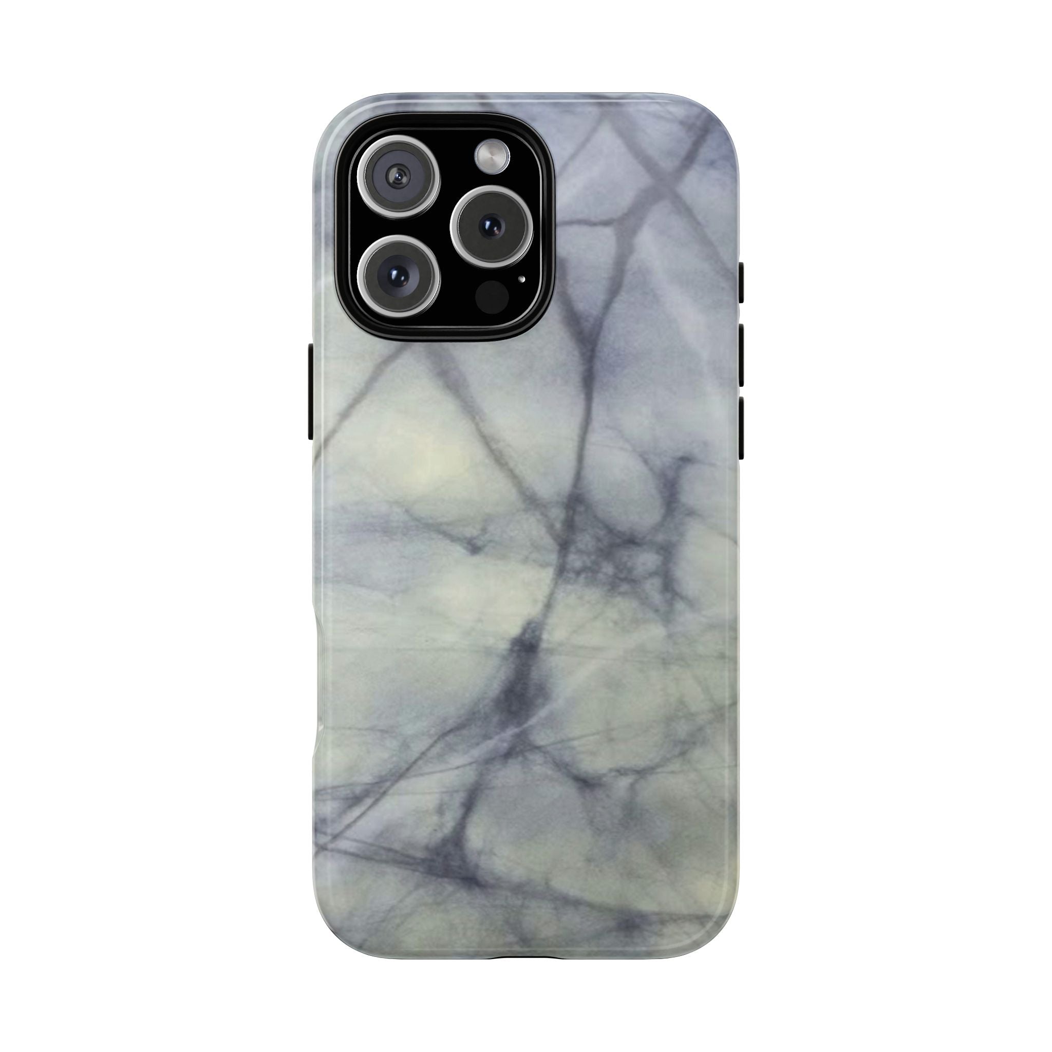 Phone Case, Eye-catching White Marble Look Tough Case by Studio Blitz