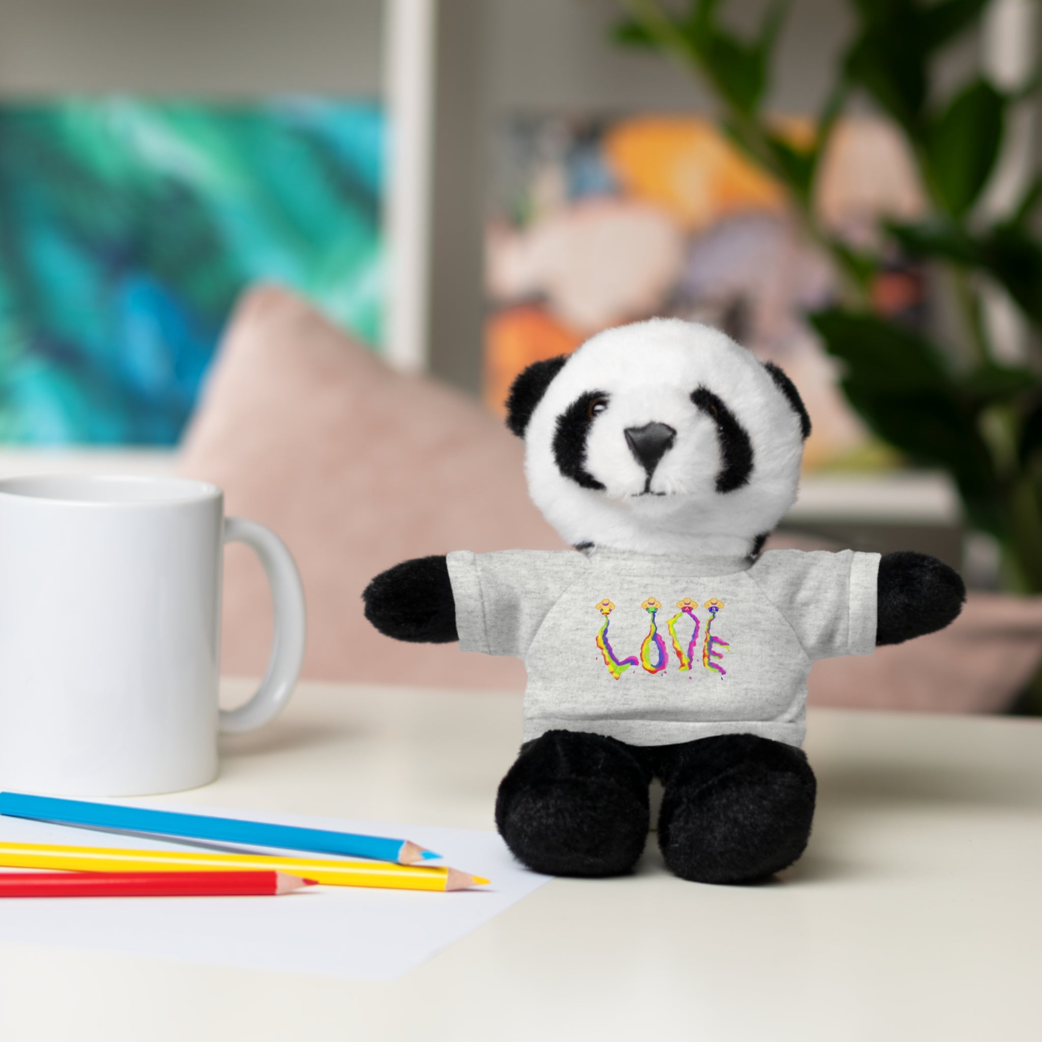 Loveable Stuffed Animals with a Love Tee by Studio Blitz