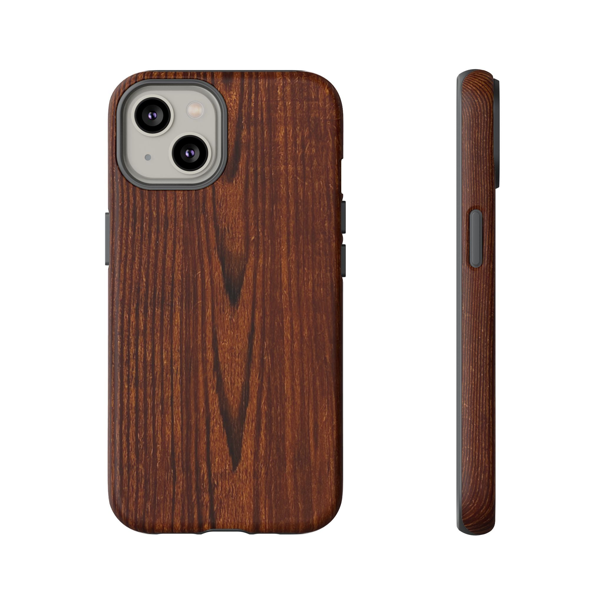 Tough Phone Case in Wooden Design by Studio Blitz